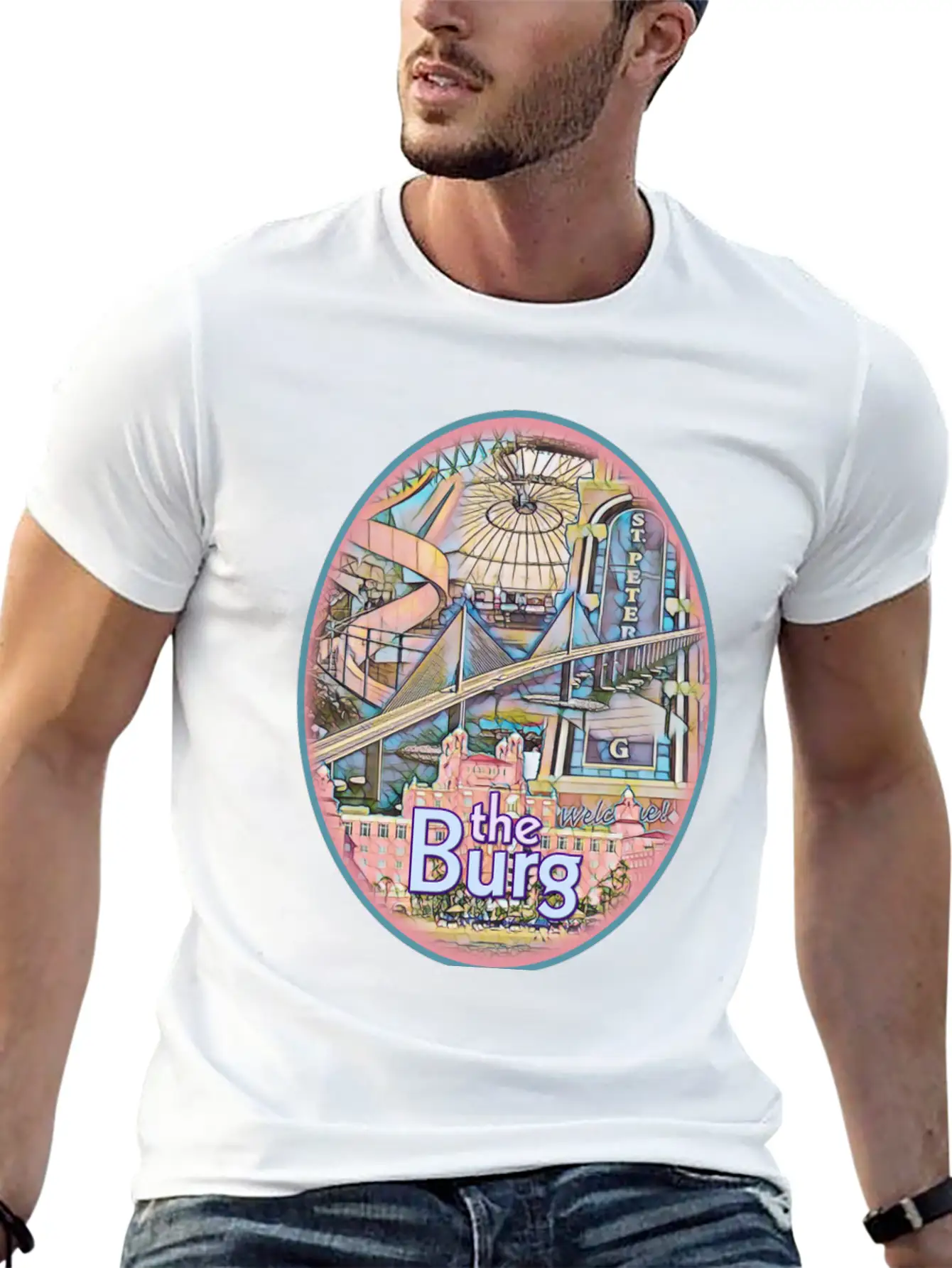 The Burg Unisex Casual T-Shirt – Clean Design For Daily Comfort