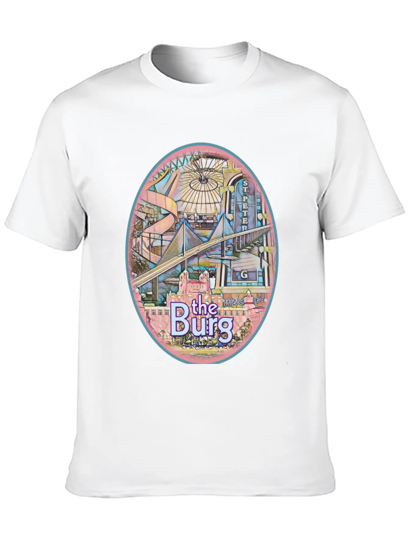 The Burg Unisex Casual T-Shirt – Clean Design For Daily Comfort