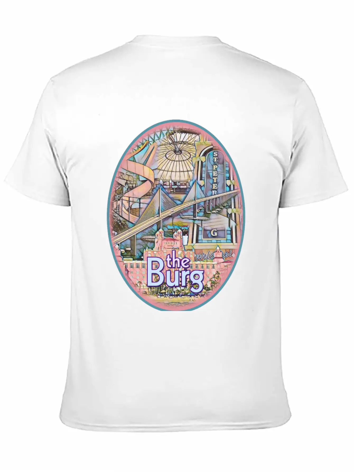 The Burg Unisex Casual T-Shirt – Clean Design For Daily Comfort