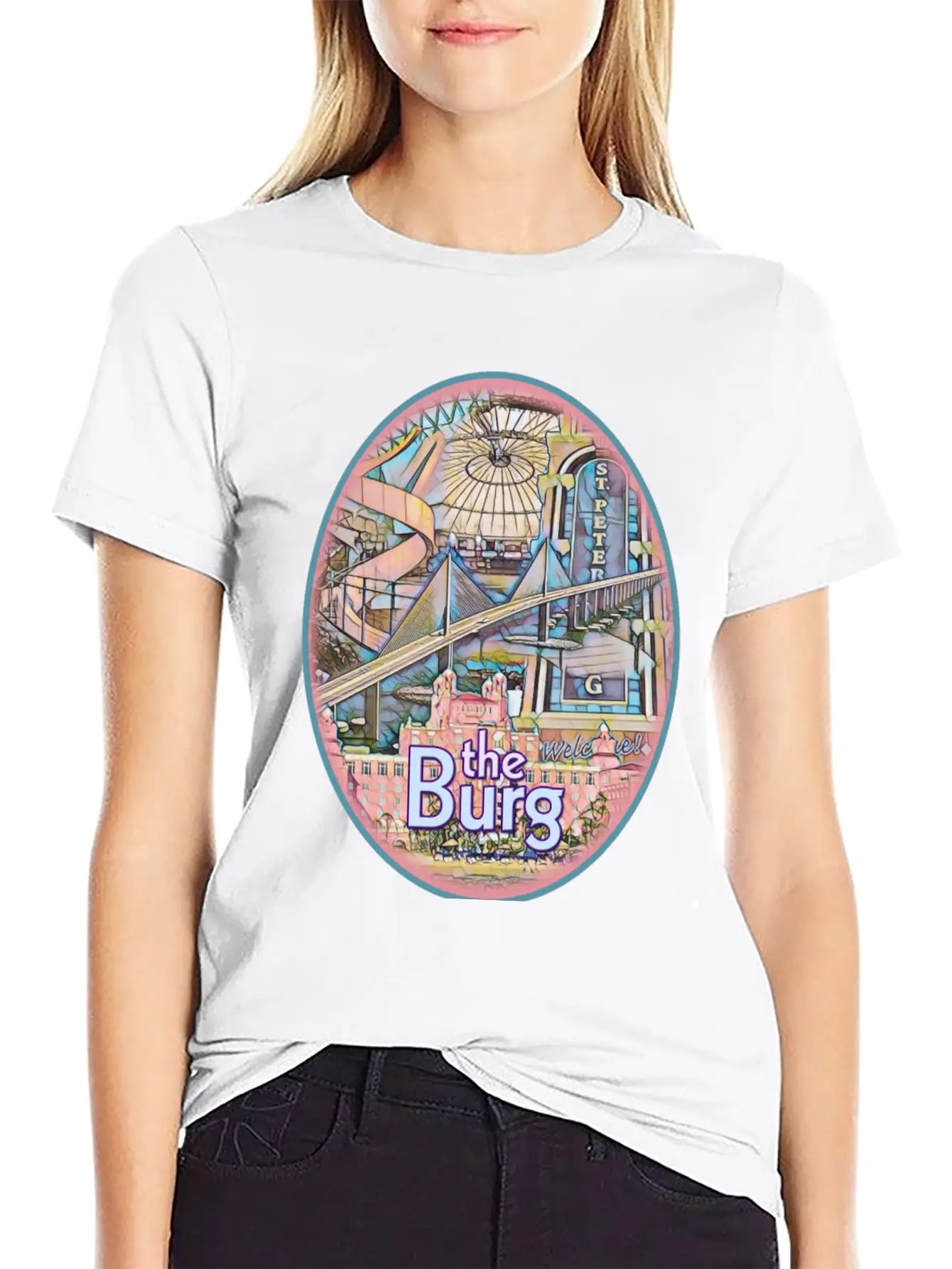 The Burg Unisex Casual T-Shirt – Clean Design For Daily Comfort