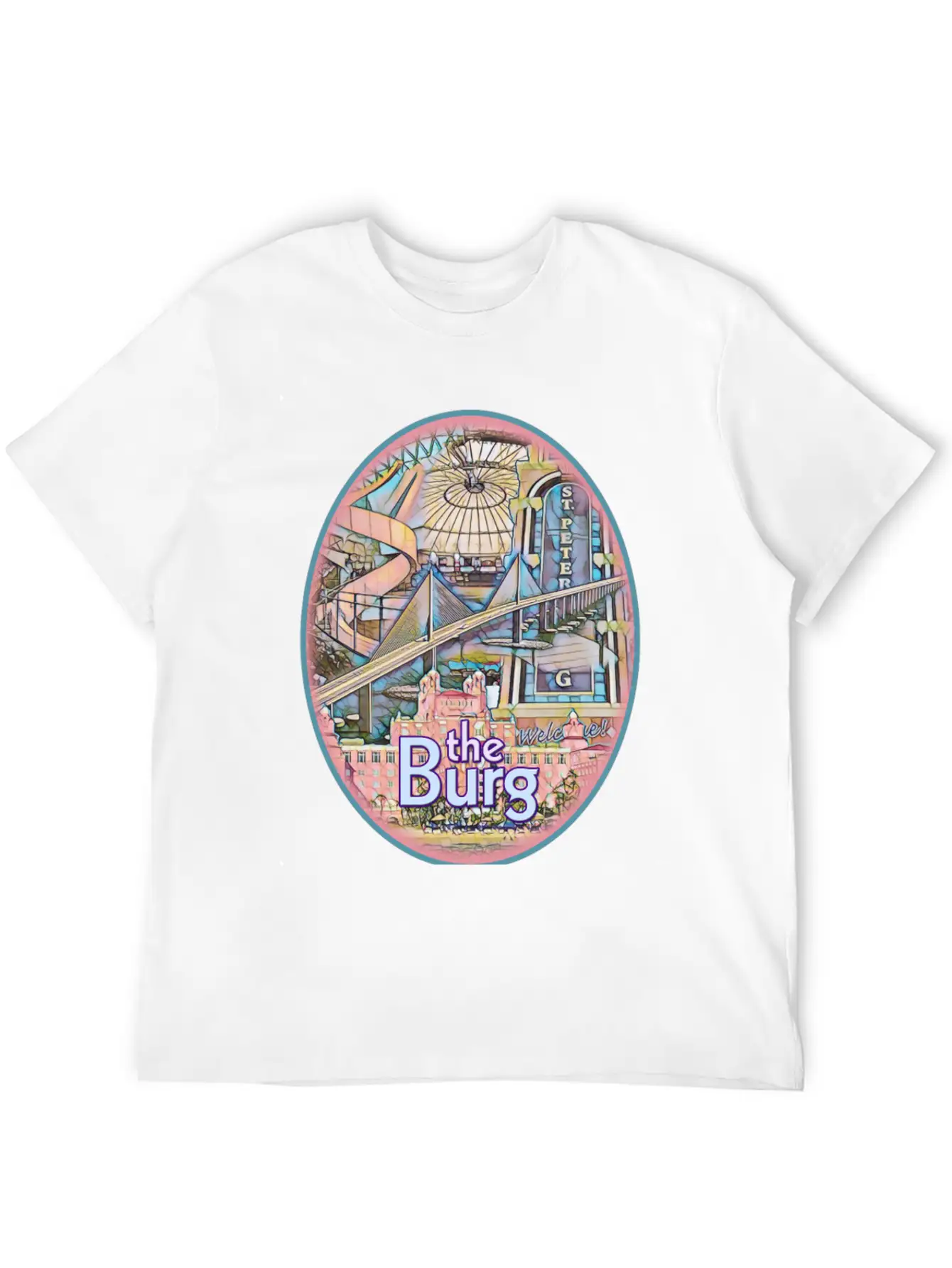 The Burg Unisex Casual T-Shirt – Clean Design For Daily Comfort