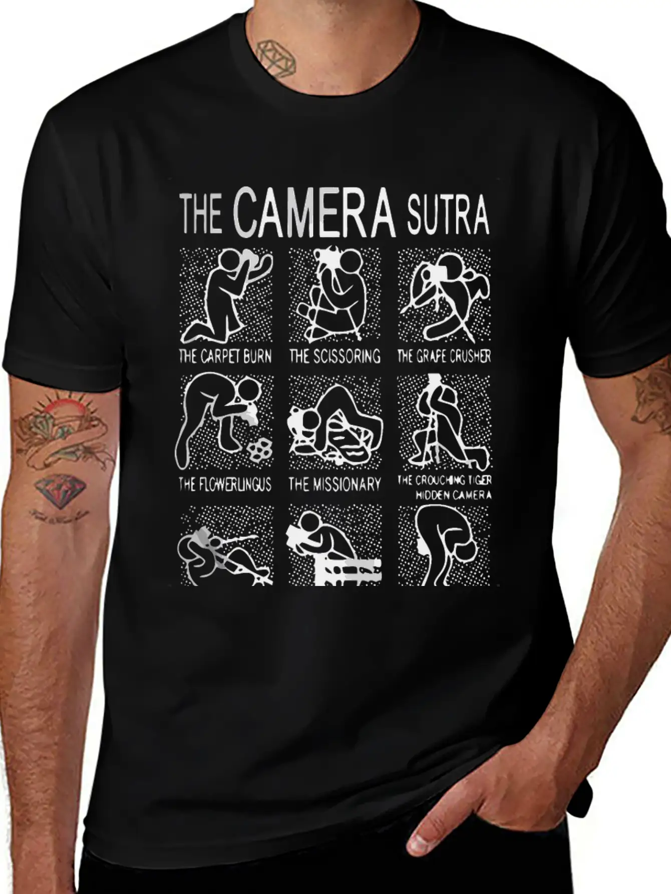 The Camera Sutra Unisex Casual T-Shirt – Clean Design For Daily Comfort