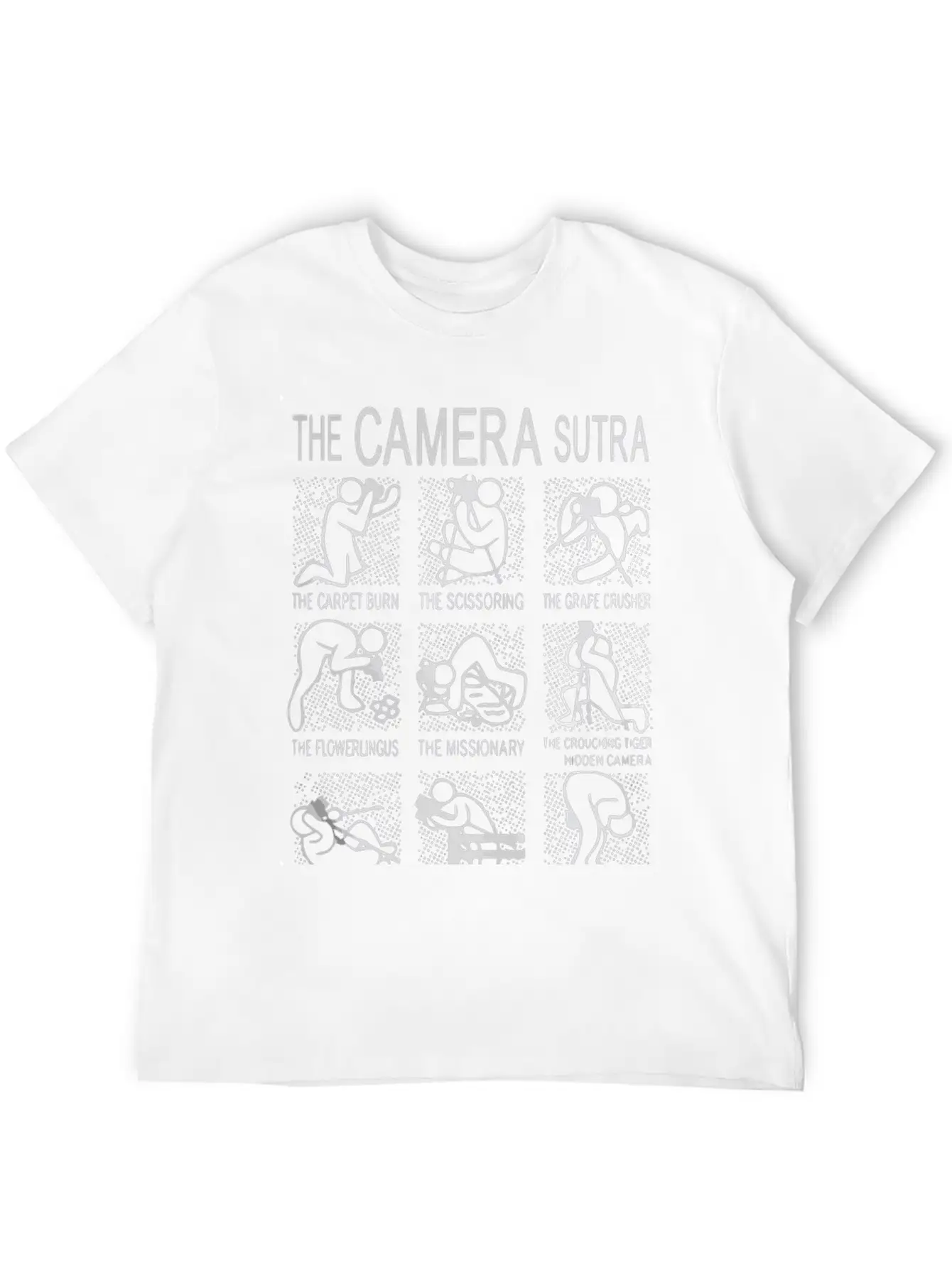 The Camera Sutra Unisex Casual T-Shirt – Clean Design For Daily Comfort