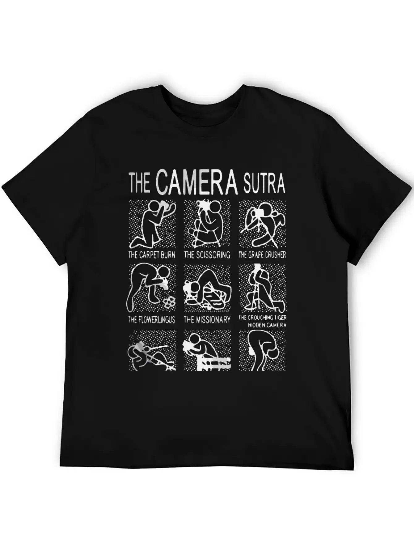 The Camera Sutra Unisex Casual T-Shirt – Clean Design For Daily Comfort