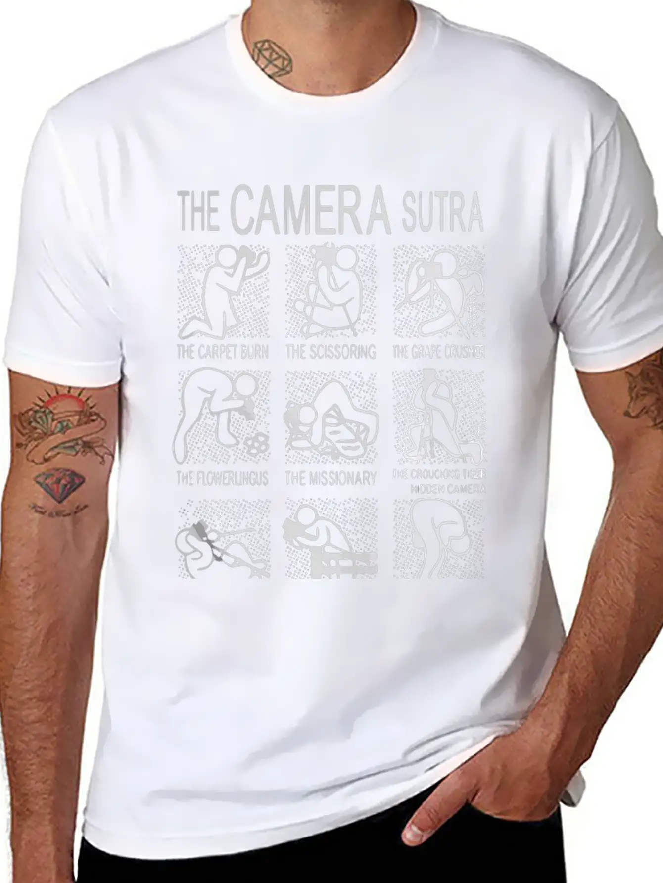 The Camera Sutra Unisex Casual T-Shirt – Clean Design For Daily Comfort