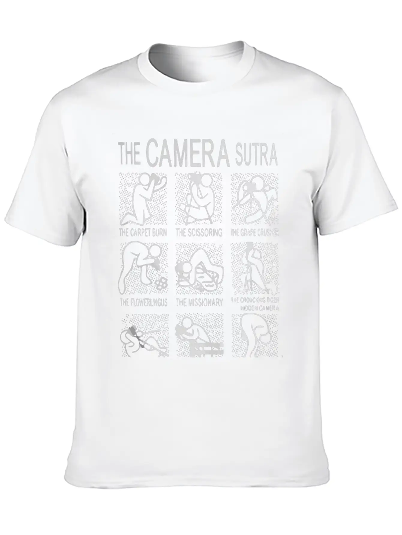 The Camera Sutra Unisex Casual T-Shirt – Clean Design For Daily Comfort