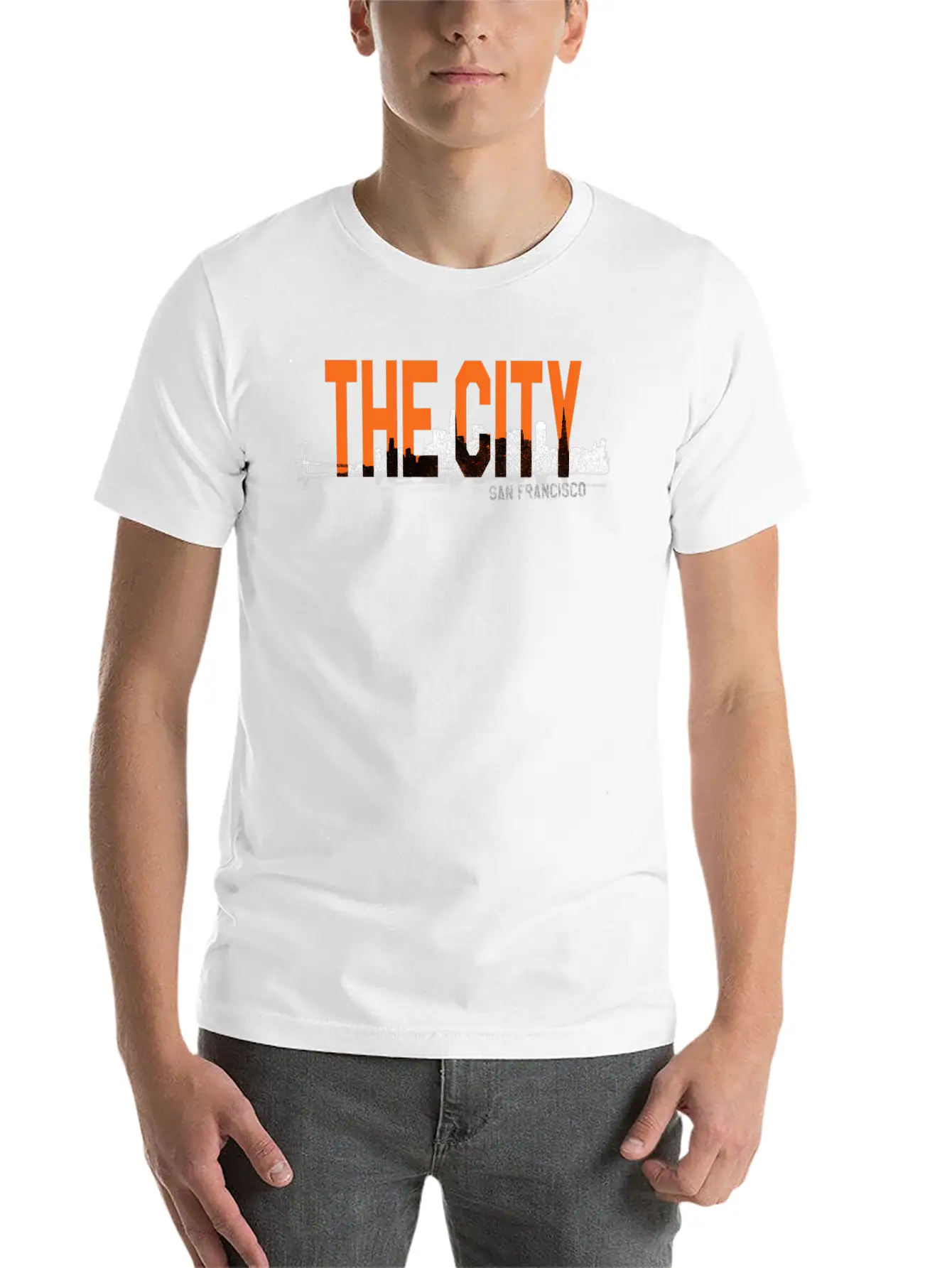 The City San Fraco Lightweight Cotton T-Shirt – Daily Comfort Graphic Shirt