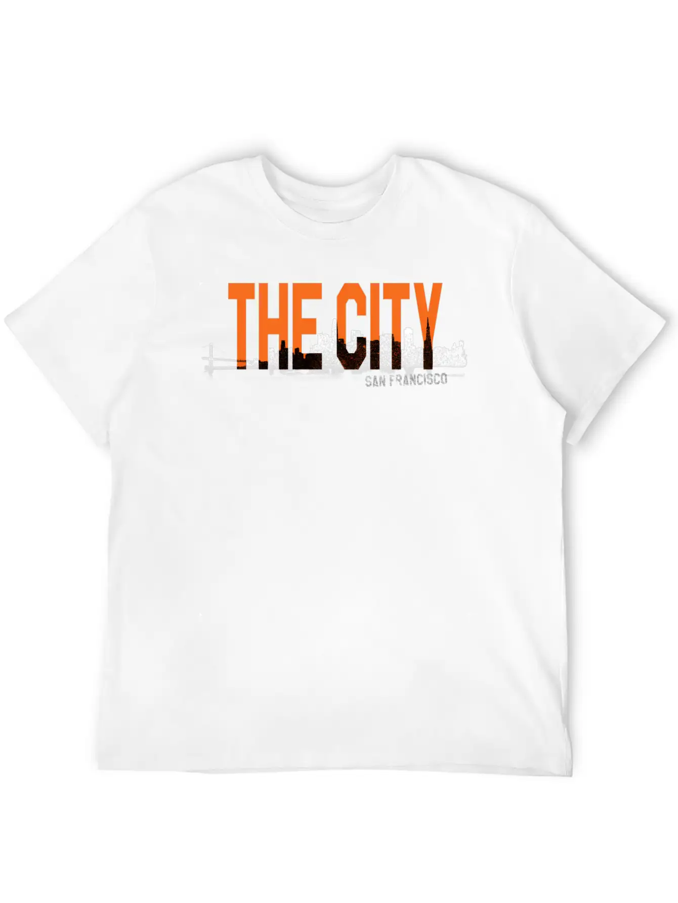 The City San Fraco Lightweight Cotton T-Shirt – Daily Comfort Graphic Shirt