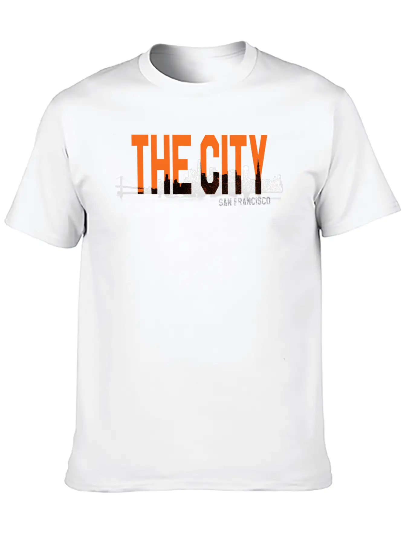 The City San Fraco Lightweight Cotton T-Shirt – Daily Comfort Graphic Shirt