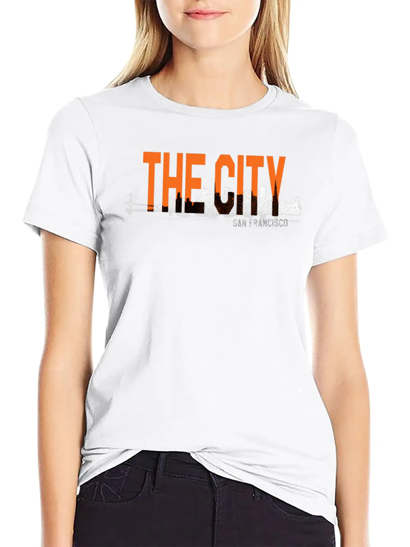 The City San Fraco Lightweight Cotton T-Shirt – Daily Comfort Graphic Shirt