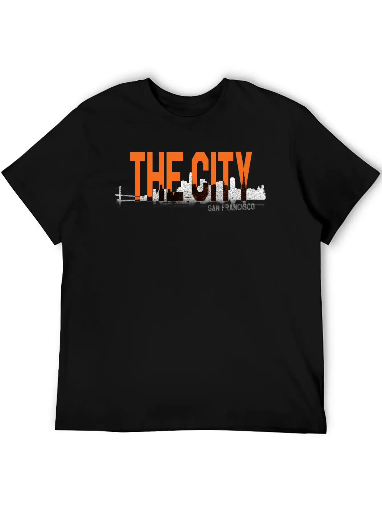 The City San Fraco Lightweight Cotton T-Shirt – Daily Comfort Graphic Shirt