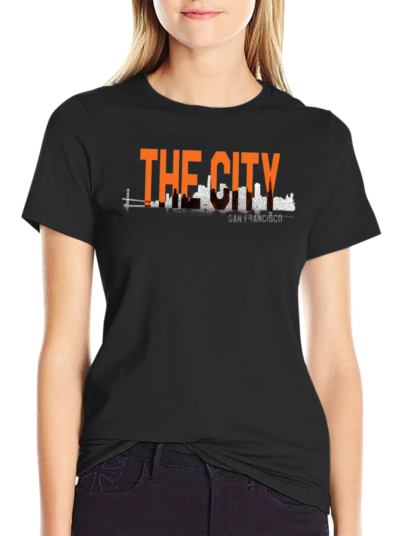 The City San Fraco Lightweight Cotton T-Shirt – Daily Comfort Graphic Shirt