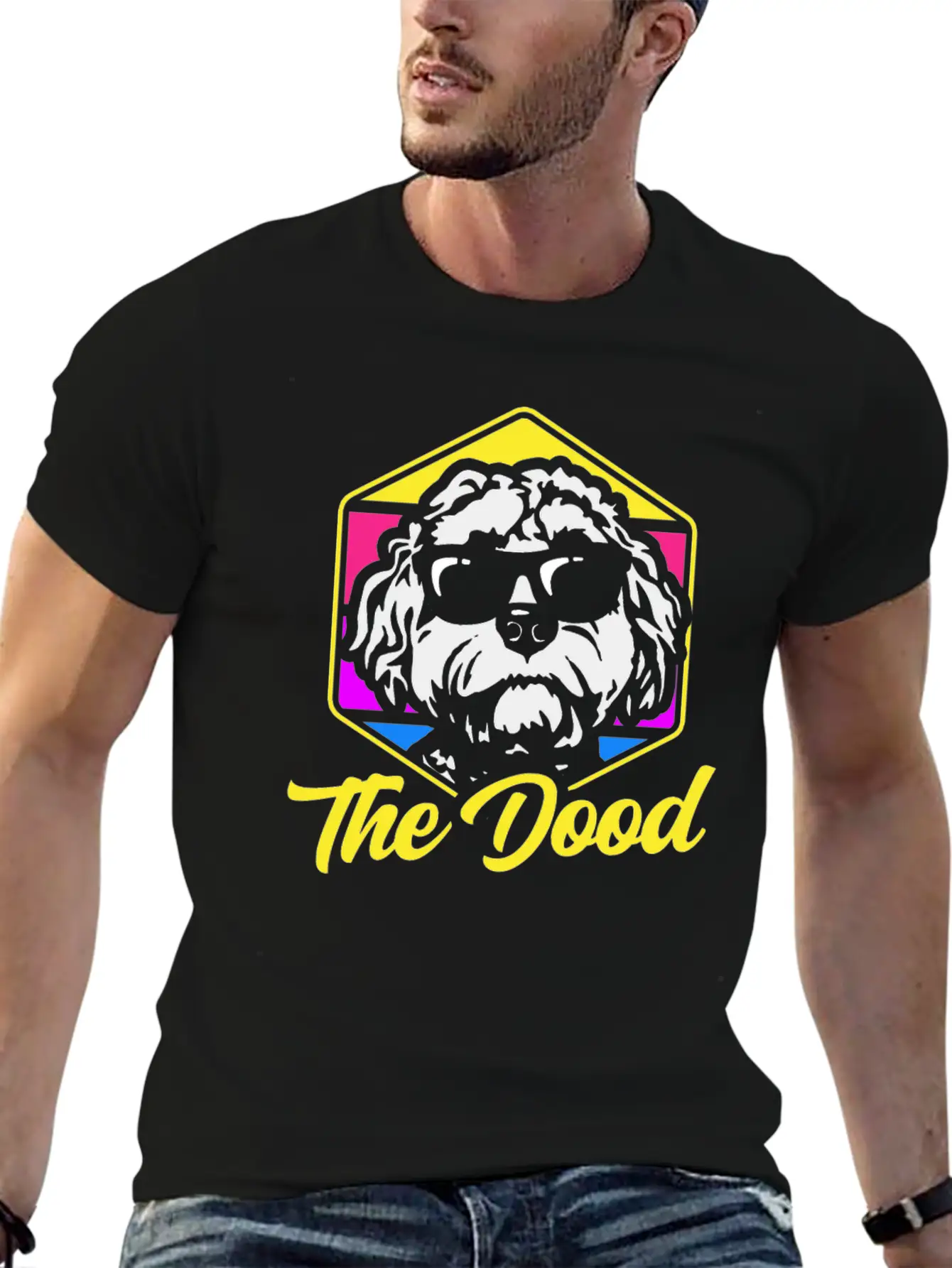 The Dood Doodle Labradoodle Goldendoodle Essential Cotton Tee For Daily Outfits – Unisex Style