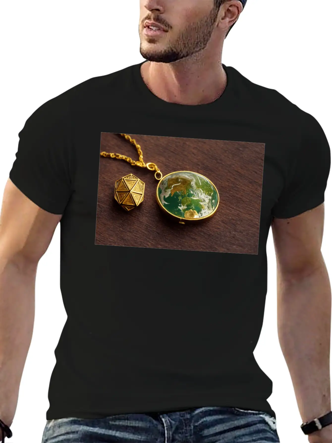 The Earth Amulet Stylish Everyday T-Shirt – Unisex Basic Cotton Tee