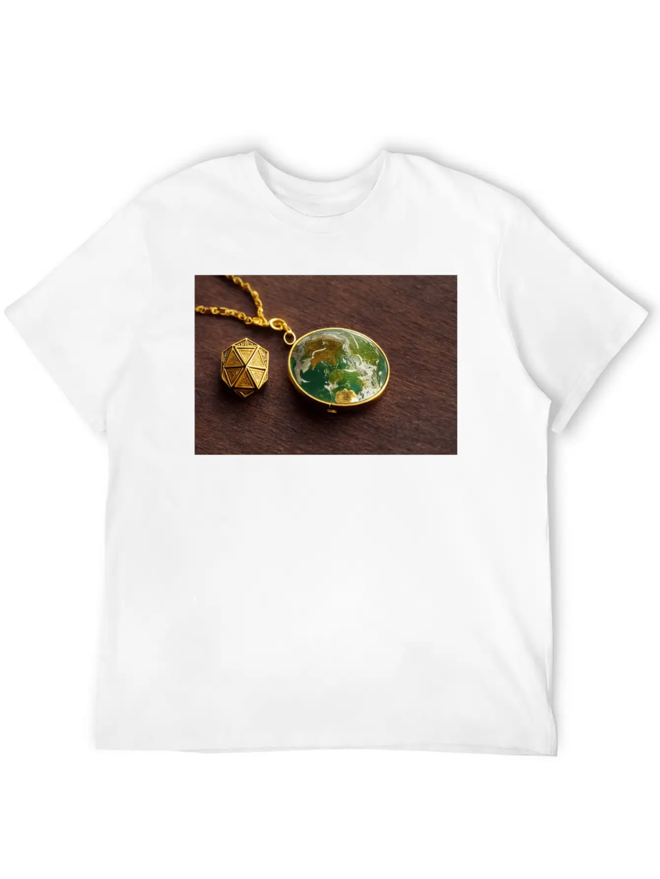 The Earth Amulet Stylish Everyday T-Shirt – Unisex Basic Cotton Tee
