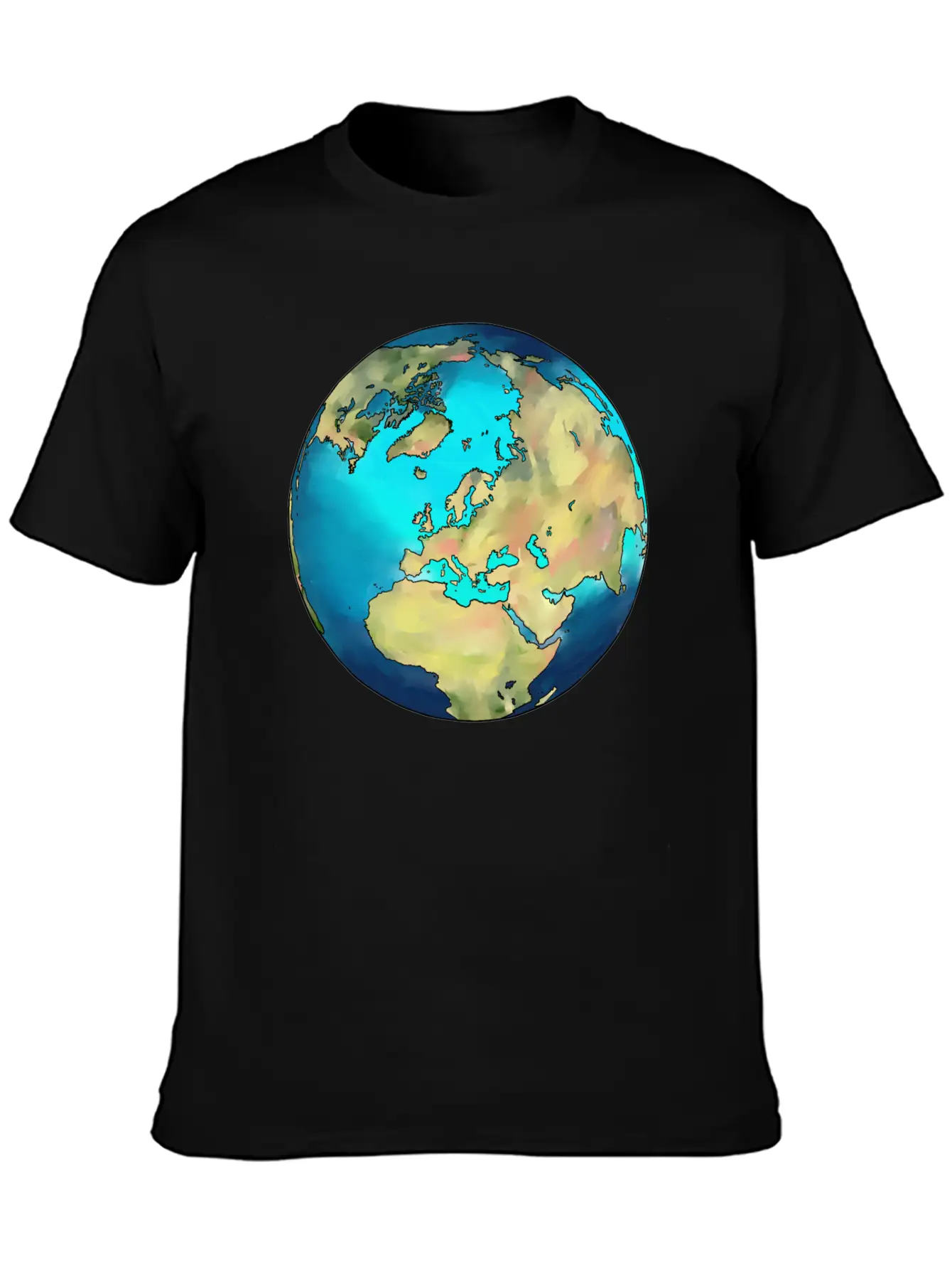 The Earth As A Desert Planet Like Mars Now Modern Fit Casual T-Shirt – Clean And Versatile Design