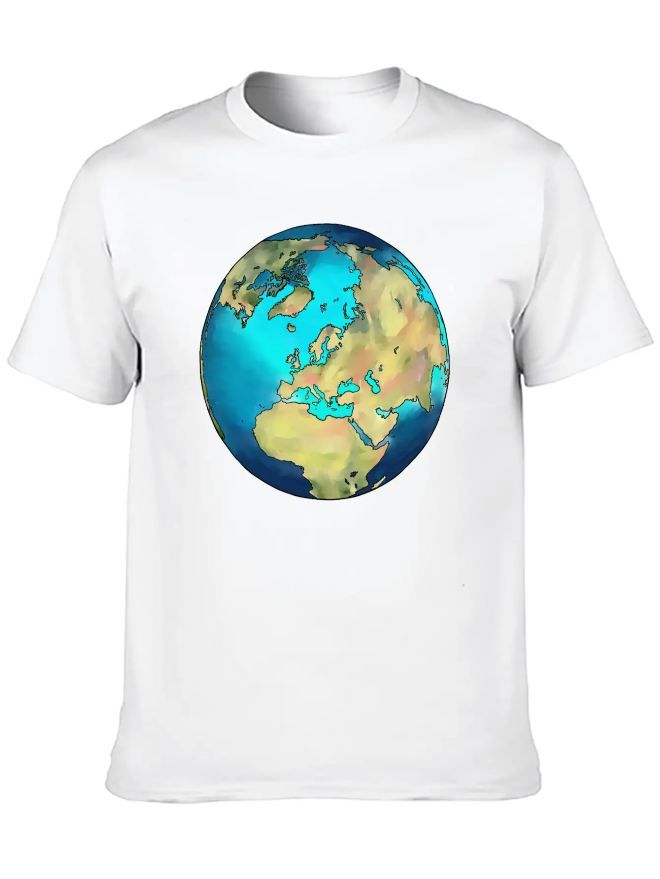 The Earth As A Desert Planet Like Mars Now Modern Fit Casual T-Shirt – Clean And Versatile Design