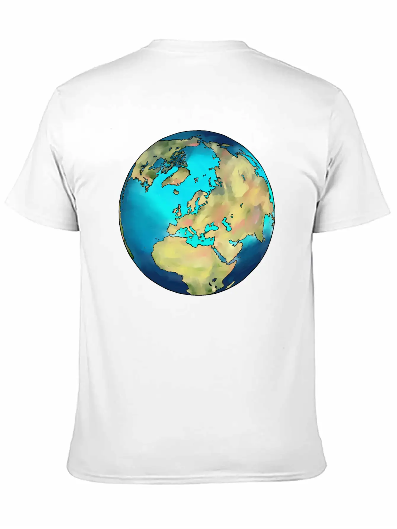 The Earth As A Desert Planet Like Mars Now Modern Fit Casual T-Shirt – Clean And Versatile Design