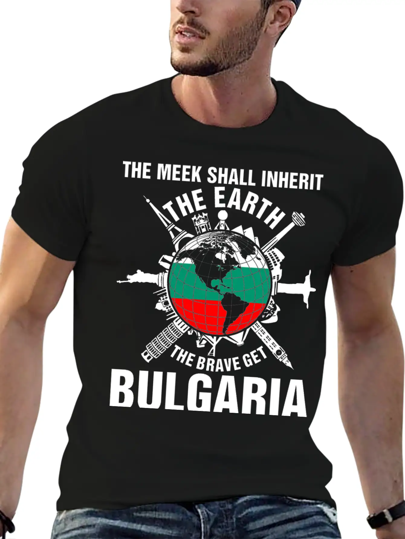 The Earth Brave Get Bulgaria Unisex Casual T-Shirt – Clean Design For Daily Comfort