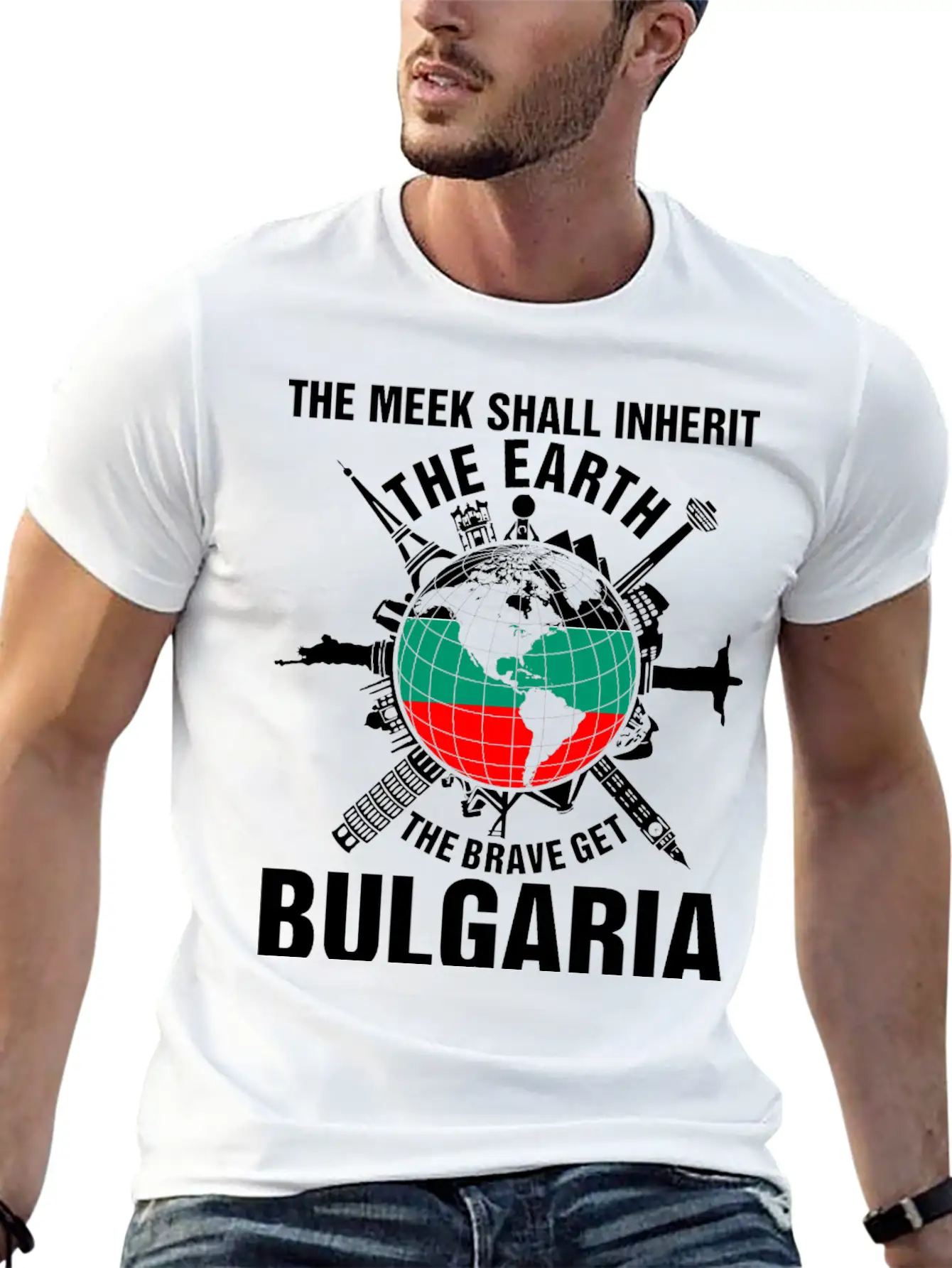 The Earth Brave Get Bulgaria Unisex Casual T-Shirt – Clean Design For Daily Comfort