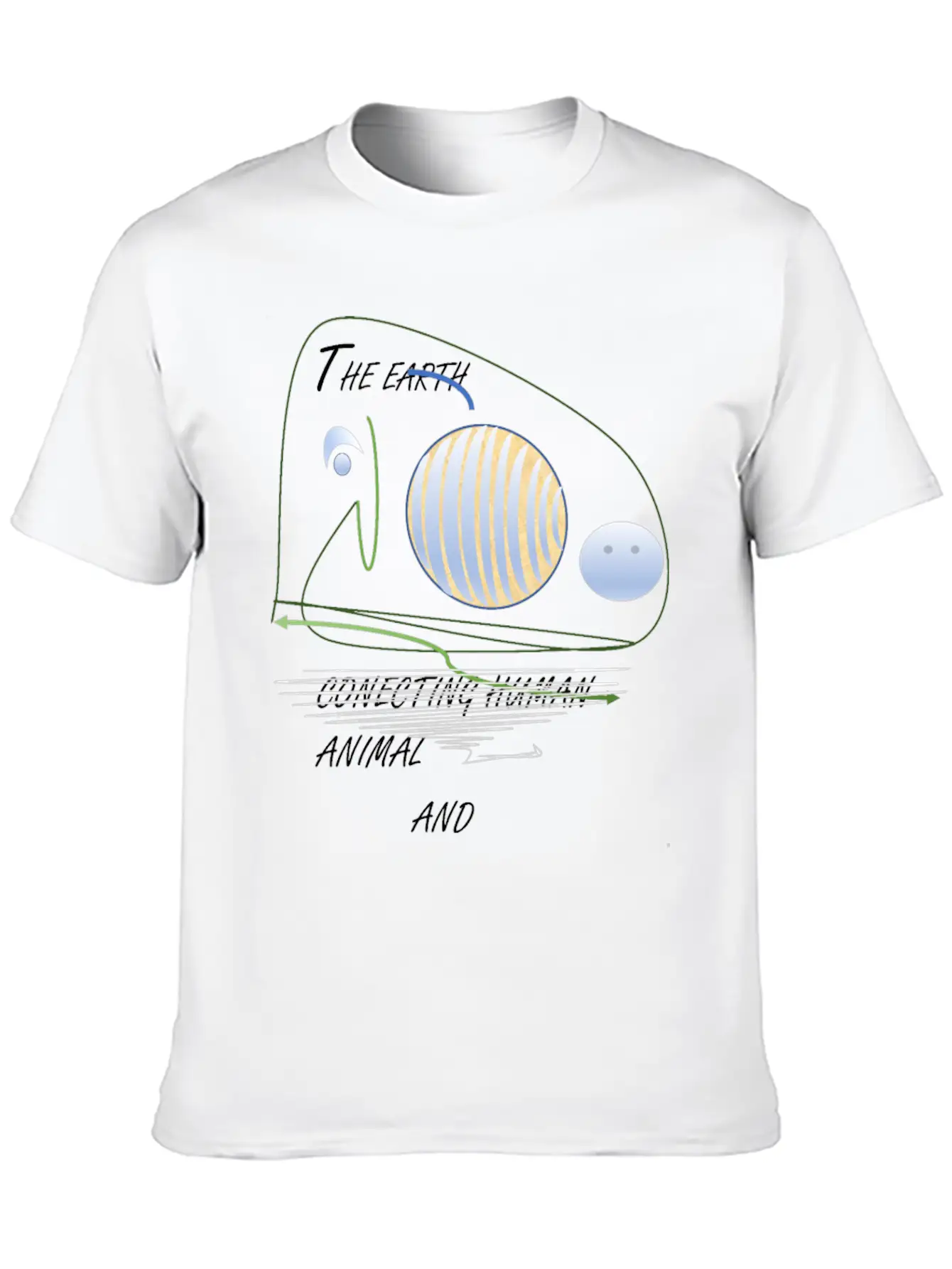 THE EARTH Soft Cotton Short Sleeve Tee – Unisex Wardrobe Staple