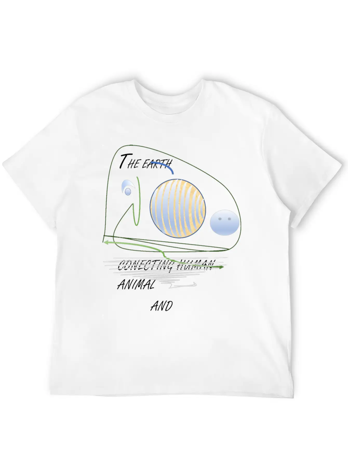 THE EARTH Soft Cotton Short Sleeve Tee – Unisex Wardrobe Staple