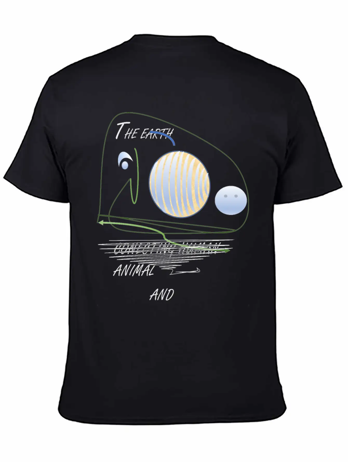 THE EARTH Soft Cotton Short Sleeve Tee – Unisex Wardrobe Staple