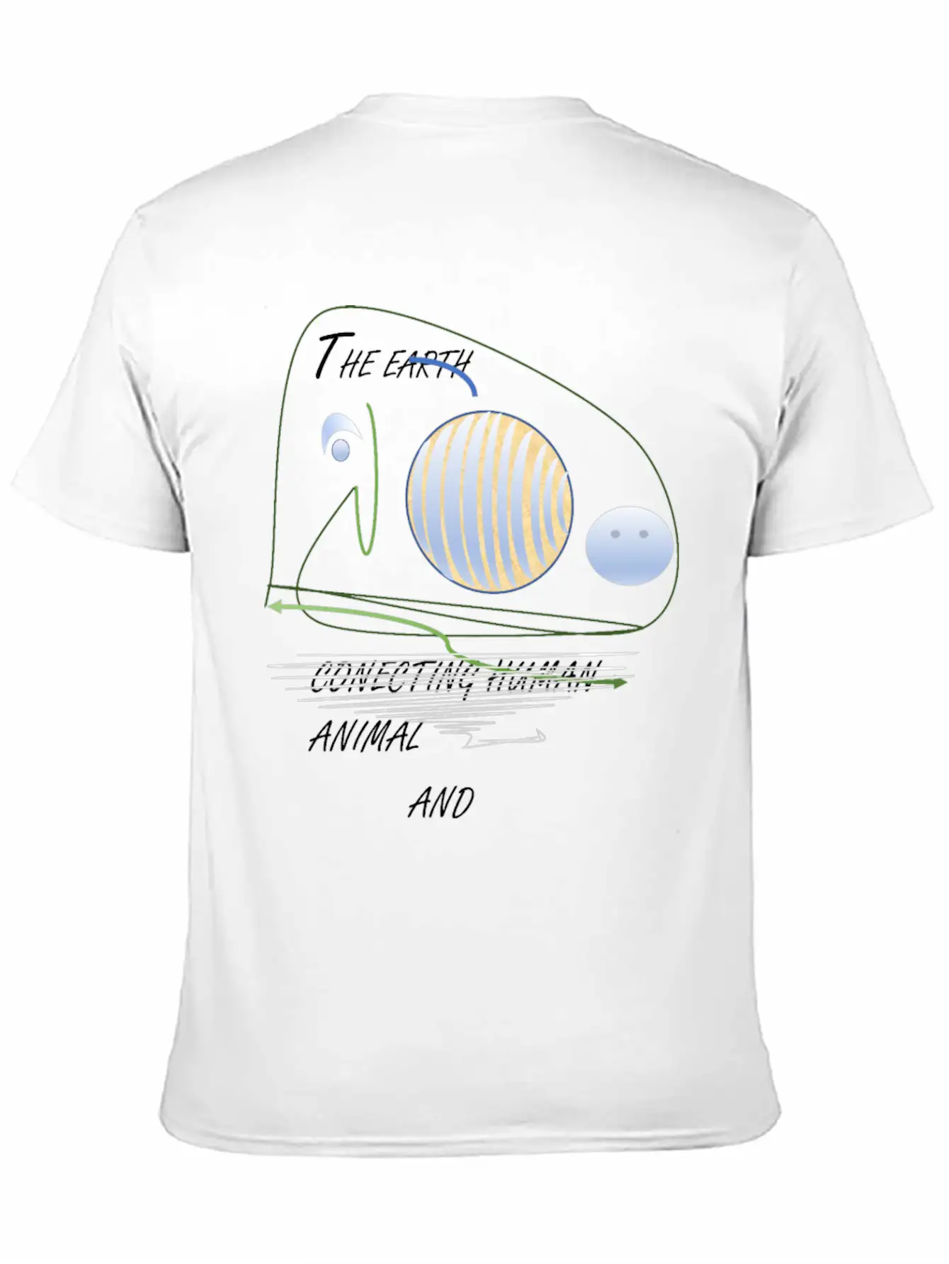 THE EARTH Soft Cotton Short Sleeve Tee – Unisex Wardrobe Staple