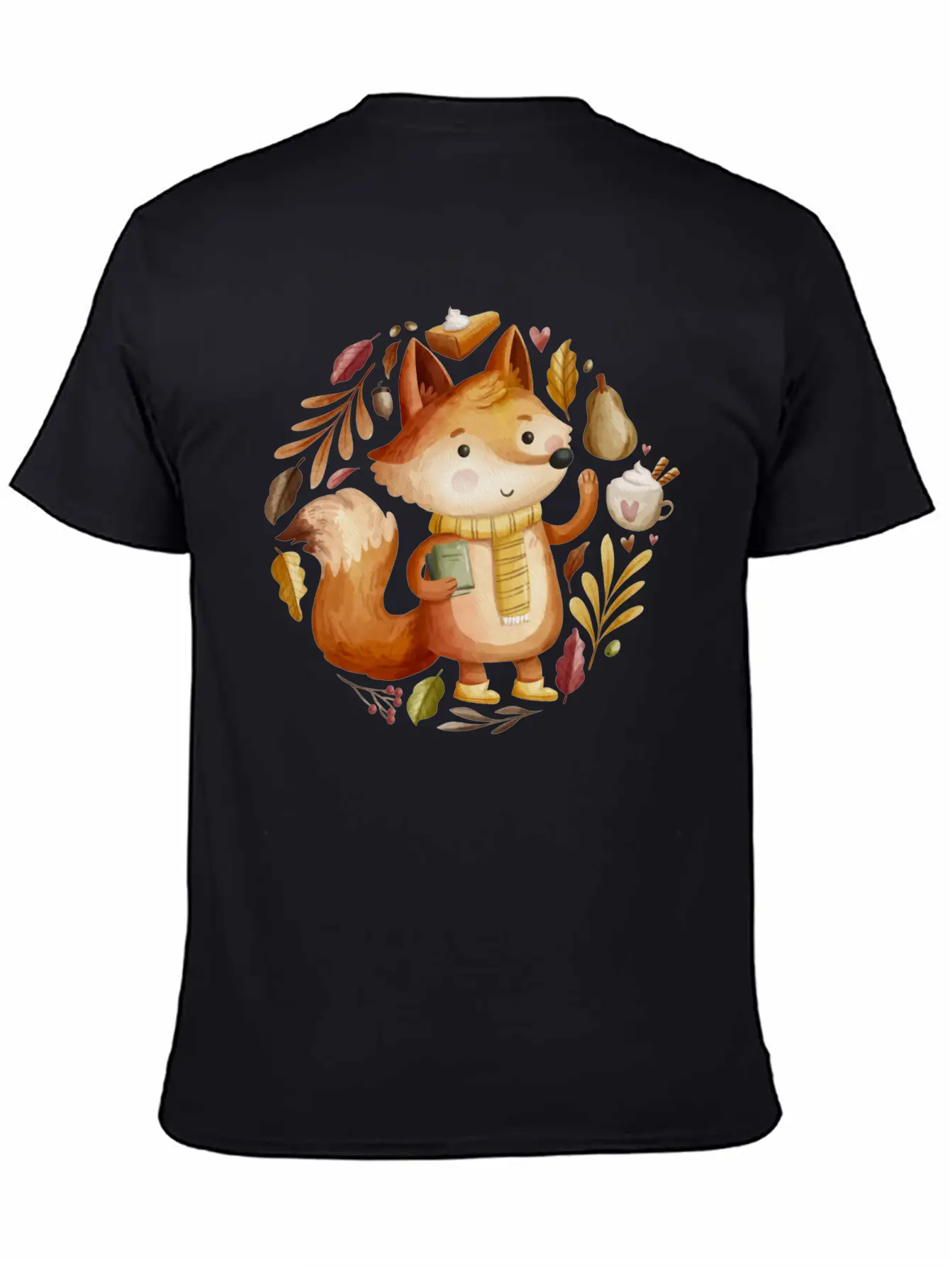 The Fox Autumn Unisex Casual T-Shirt ��� Clean Design For Daily Comfort