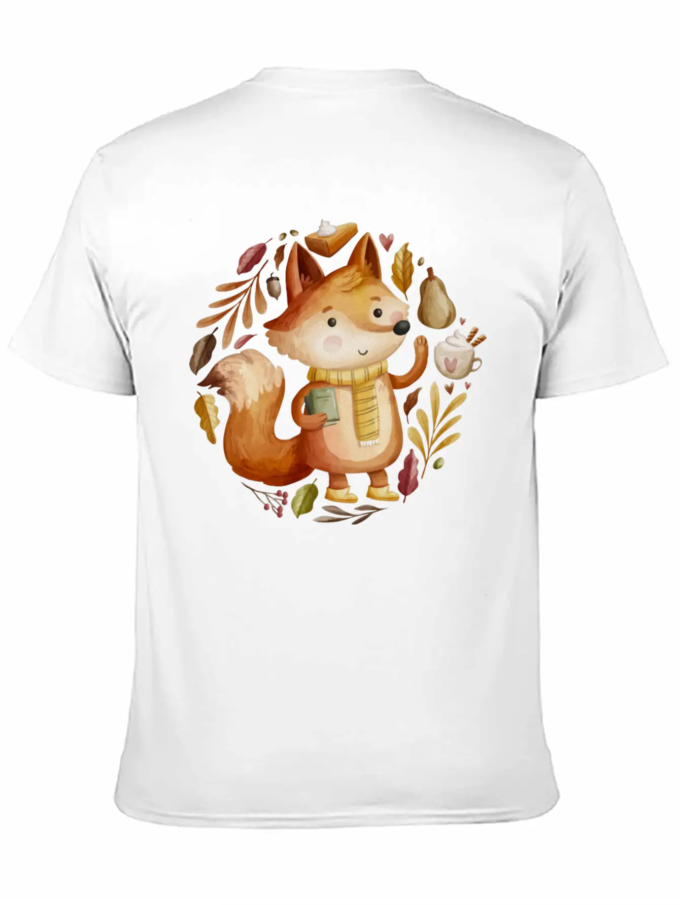 The Fox Autumn Unisex Casual T-Shirt ��� Clean Design For Daily Comfort