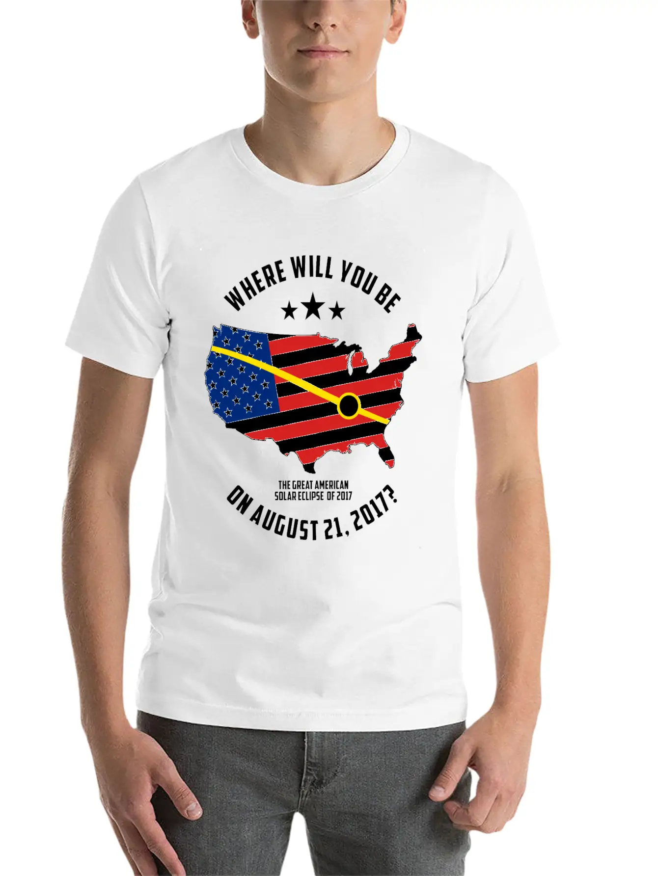 The Great American Solar Eclipse Of 2017 Basic Graphic T-Shirt – Daily Comfort In Soft Cotton