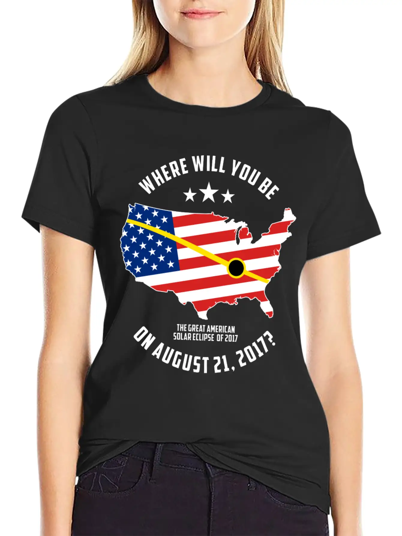 The Great American Solar Eclipse Of 2017 Basic Graphic T-Shirt – Daily Comfort In Soft Cotton
