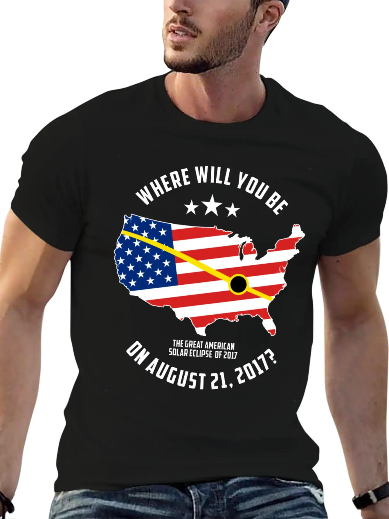 The Great American Solar Eclipse Of 2017 Basic Graphic T-Shirt – Daily Comfort In Soft Cotton