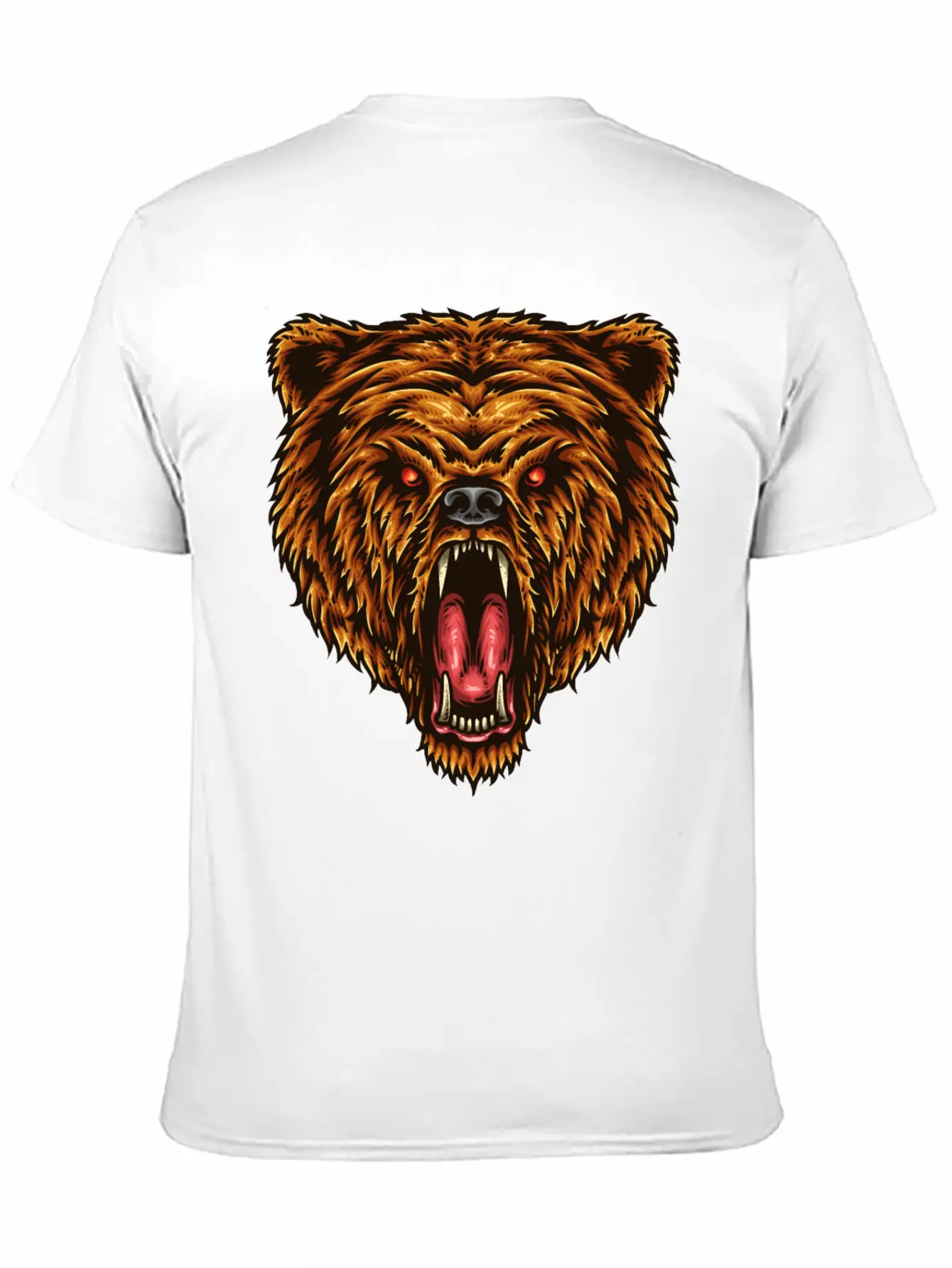 The Great Power Of Bear T-Shirts, Apparels & Decor Comfortable Minimalist Graphic Tee – Summer Style Essential