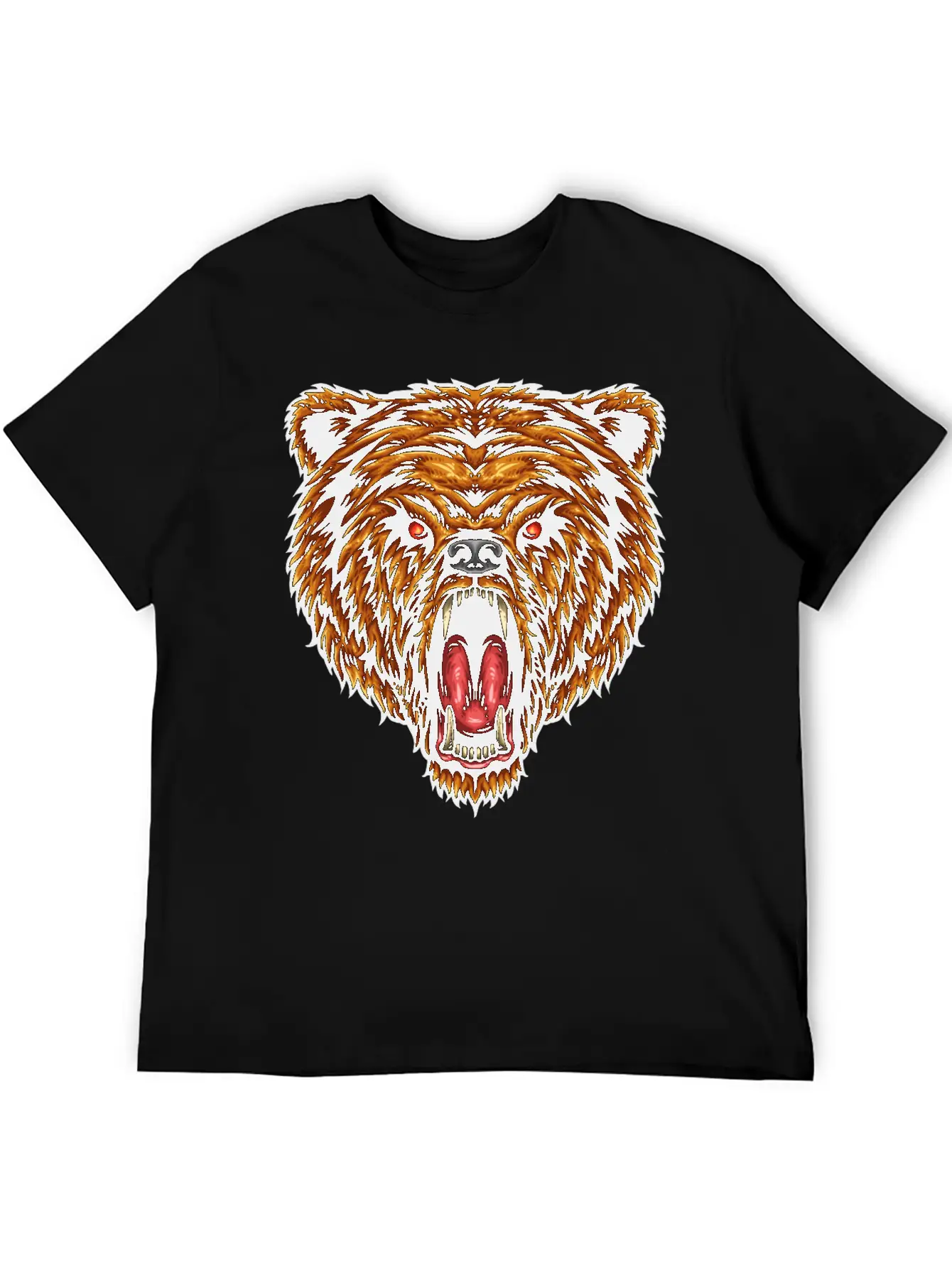 The Great Power Of Bear T-Shirts, Apparels & Decor Comfortable Minimalist Graphic Tee – Summer Style Essential