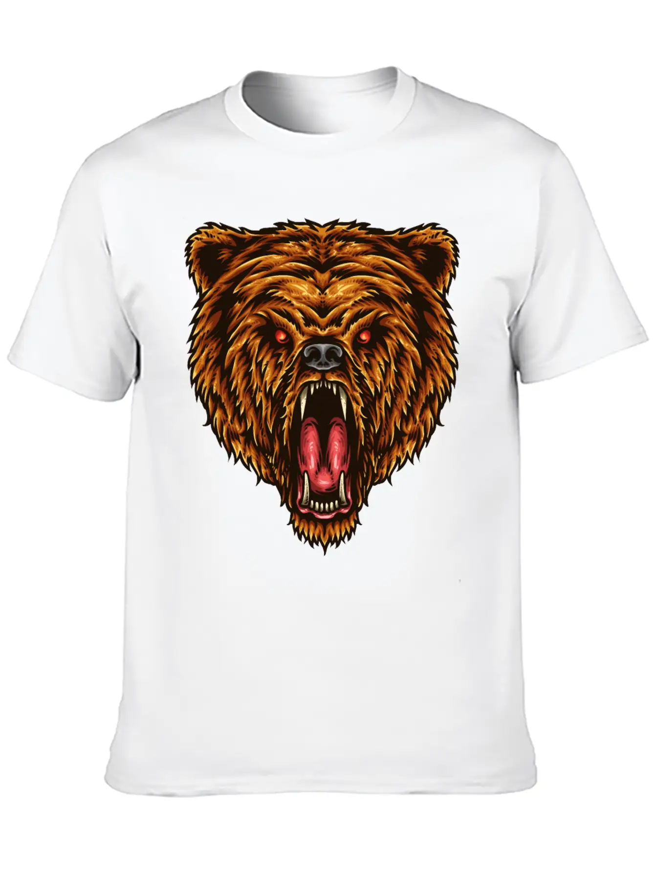 The Great Power Of Bear T-Shirts, Apparels & Decor Comfortable Minimalist Graphic Tee – Summer Style Essential