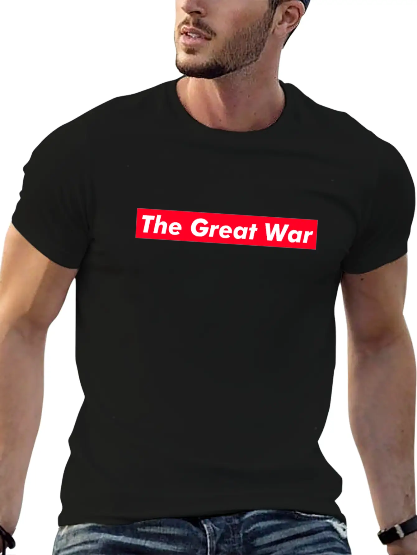 The Great War Red Box Text Gift Music Fan Lover Relaxed Everyday Tee – Lightweight And Durable Cotton