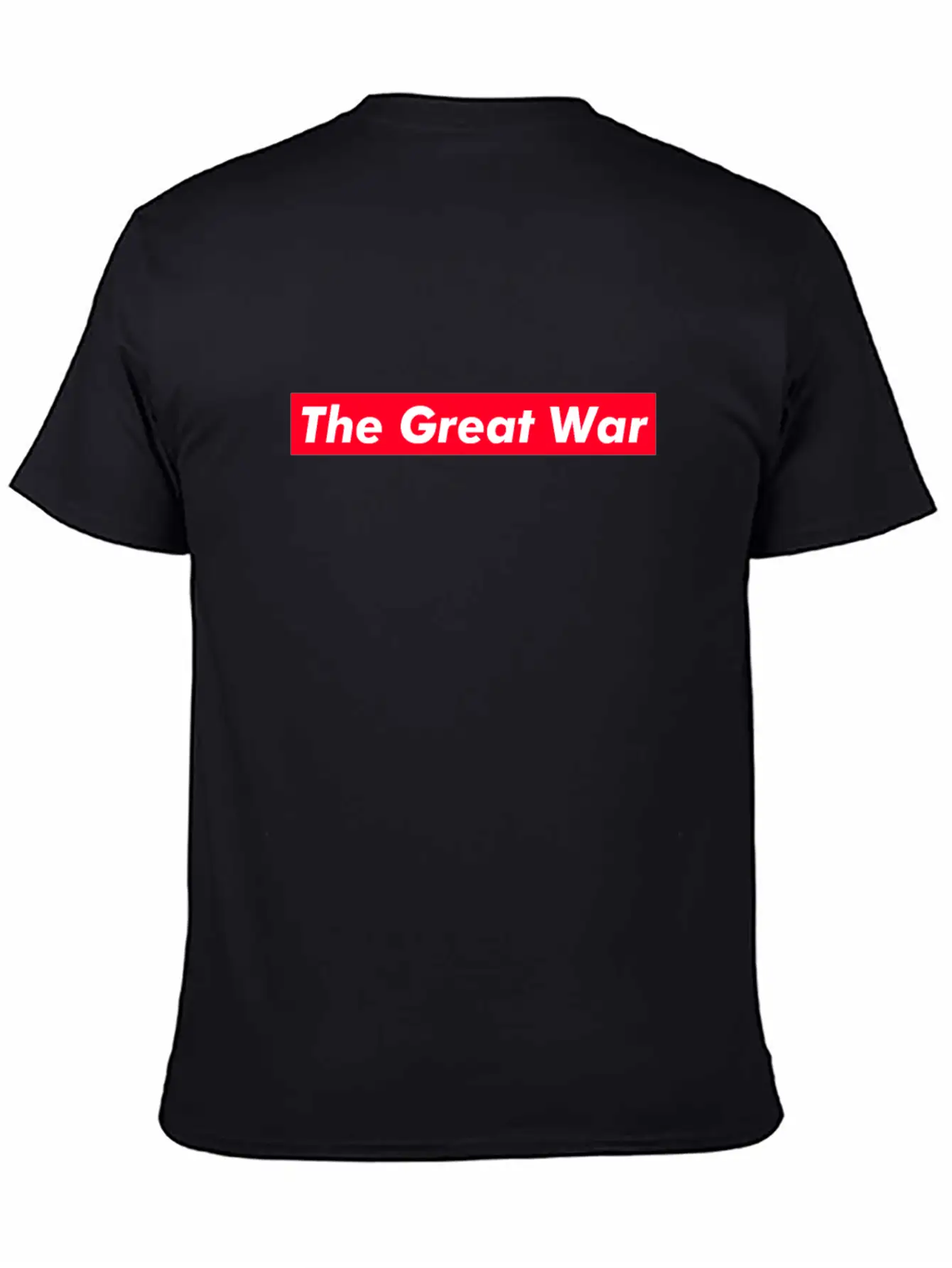 The Great War Red Box Text Gift Music Fan Lover Relaxed Everyday Tee – Lightweight And Durable Cotton