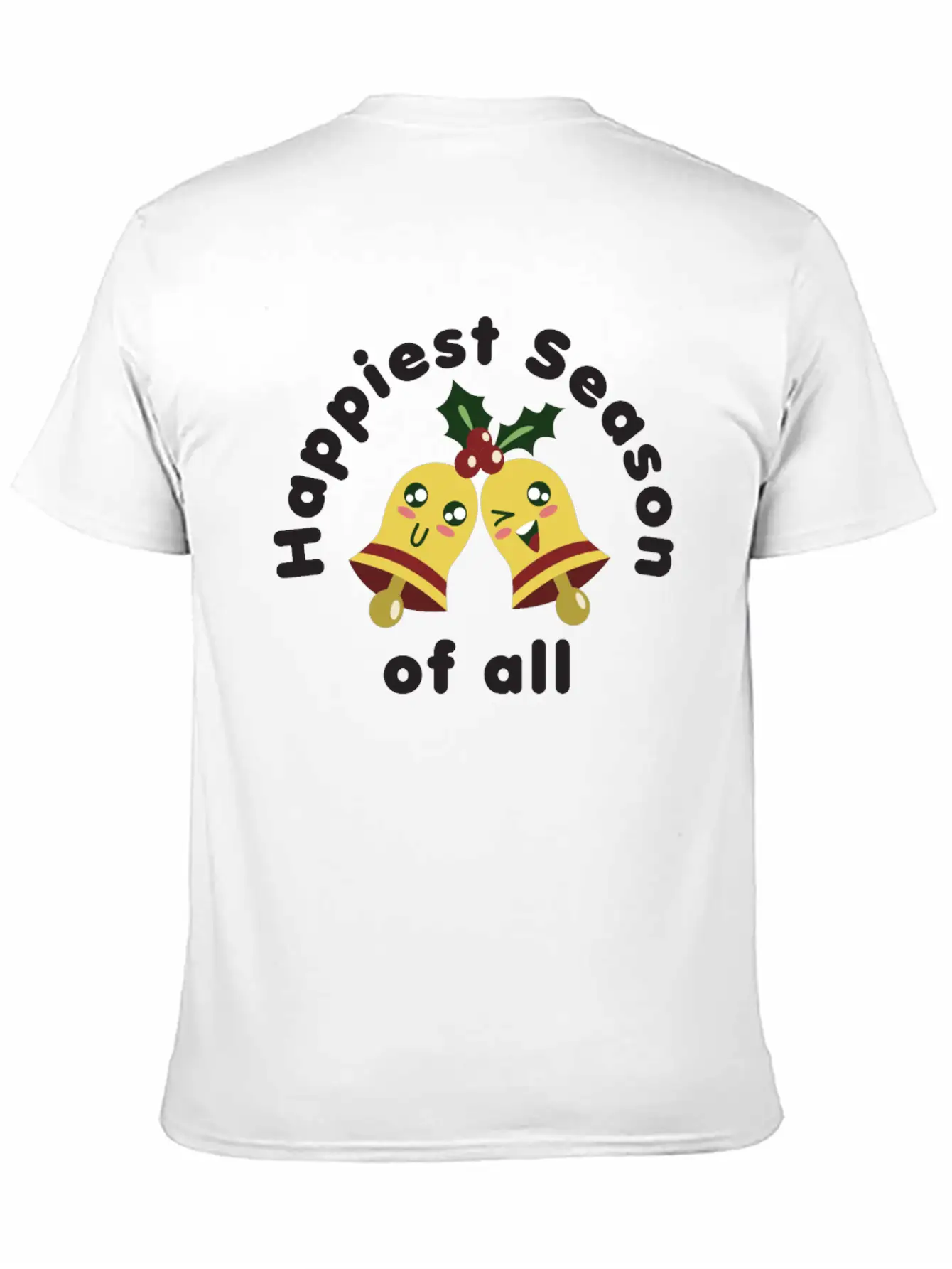 The Happiest Season Of All Unisex Casual T-Shirt – Clean Design For Daily Comfort