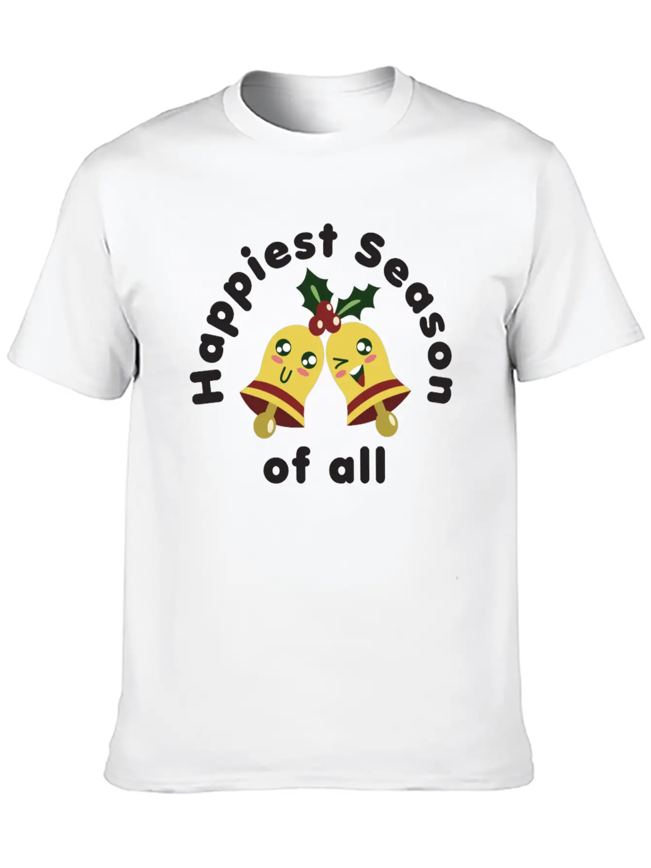 The Happiest Season Of All Unisex Casual T-Shirt – Clean Design For Daily Comfort
