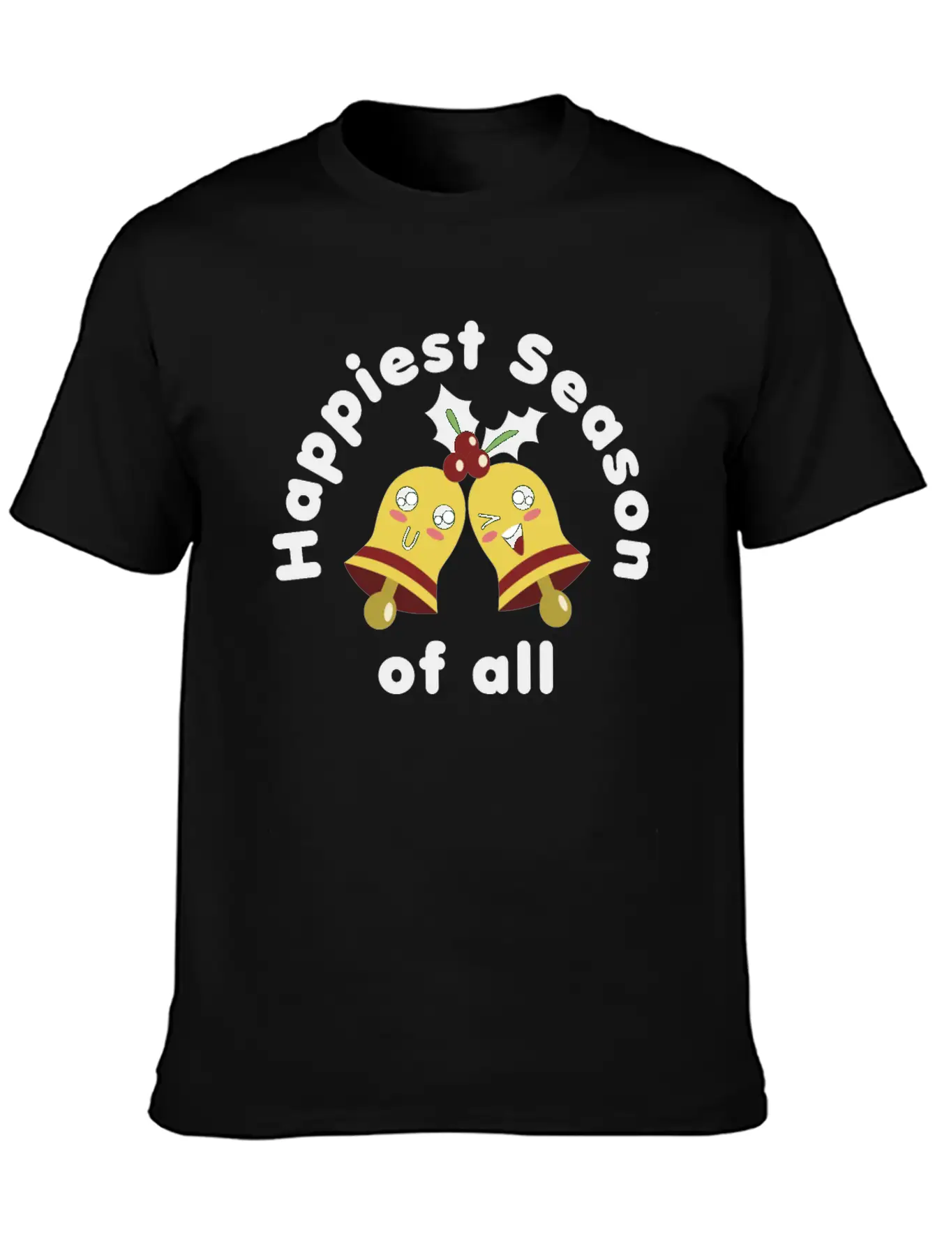 The Happiest Season Of All Unisex Casual T-Shirt – Clean Design For Daily Comfort