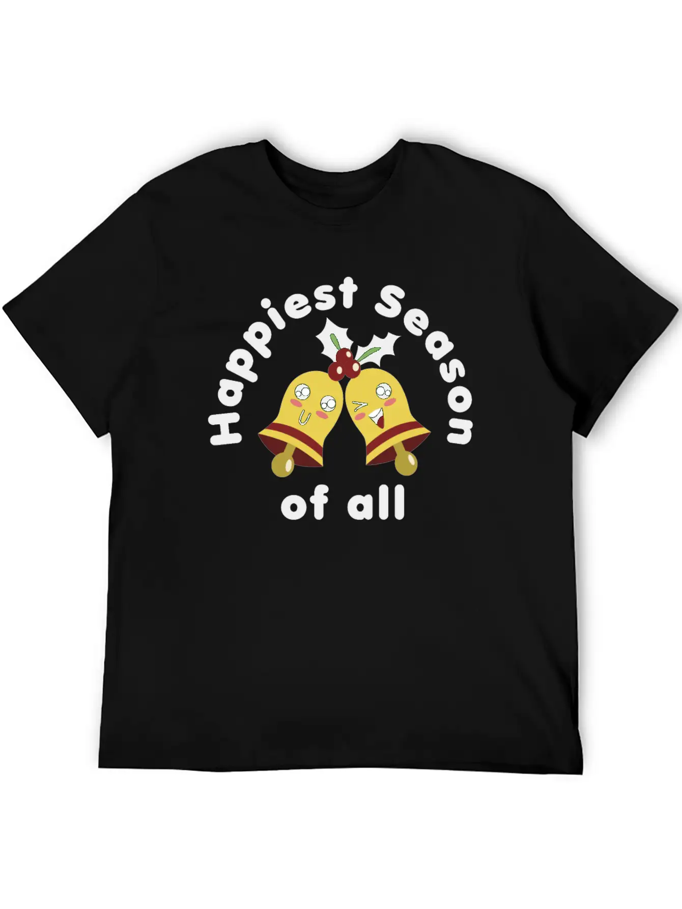 The Happiest Season Of All Unisex Casual T-Shirt – Clean Design For Daily Comfort