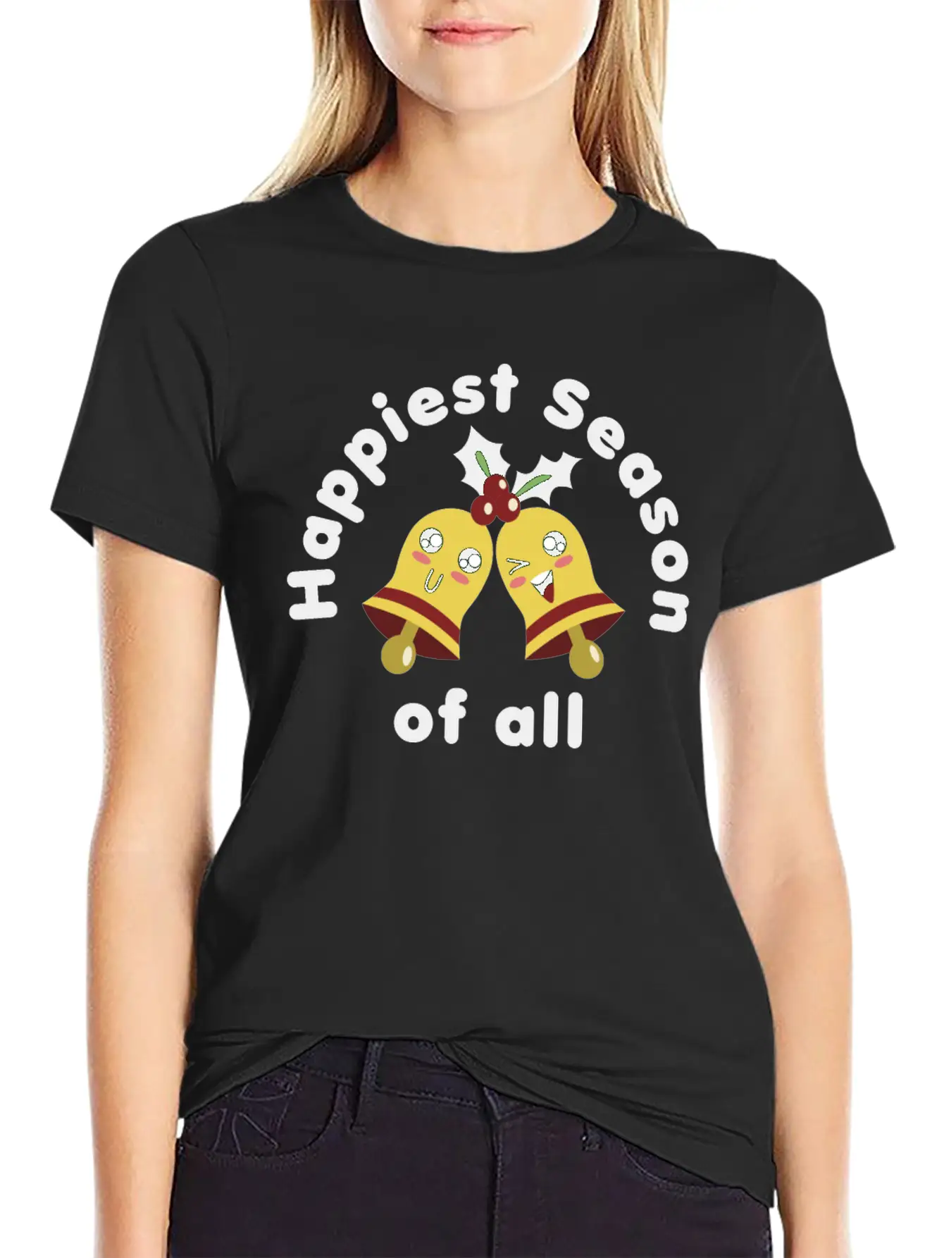 The Happiest Season Of All Unisex Casual T-Shirt – Clean Design For Daily Comfort