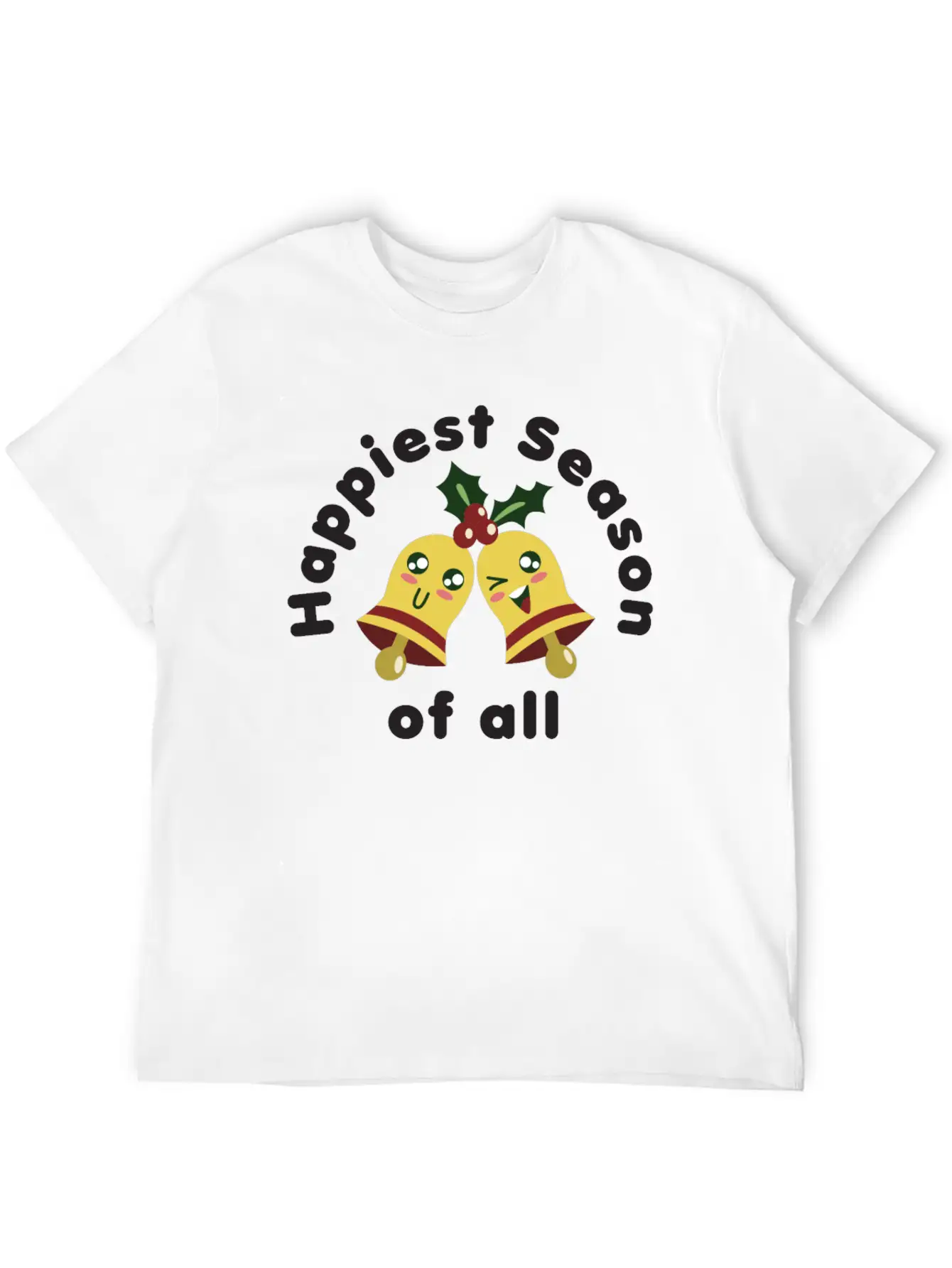 The Happiest Season Of All Unisex Casual T-Shirt – Clean Design For Daily Comfort