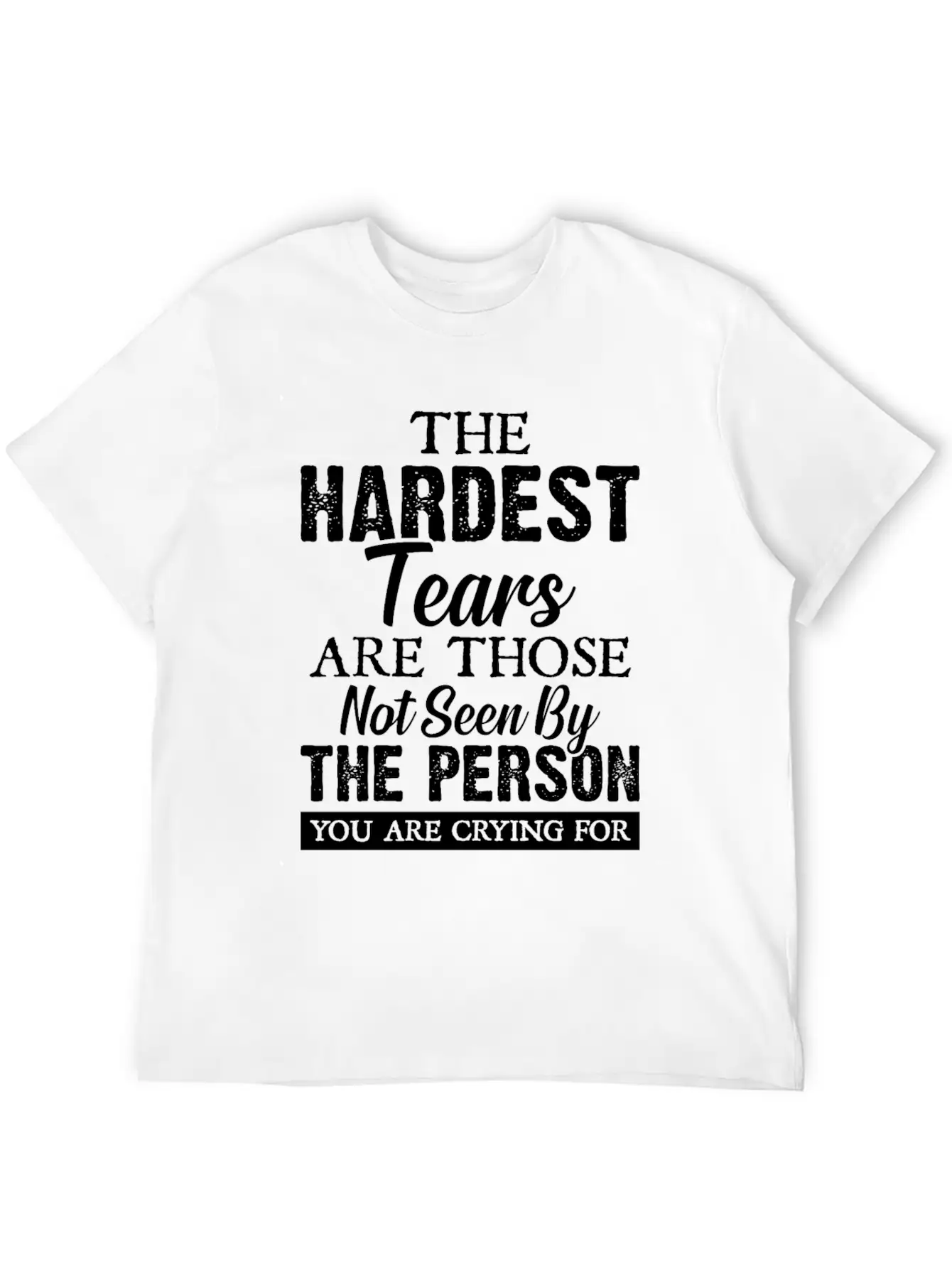 The Hardest Tears Basic Graphic T-Shirt – Daily Comfort In Soft Cotton