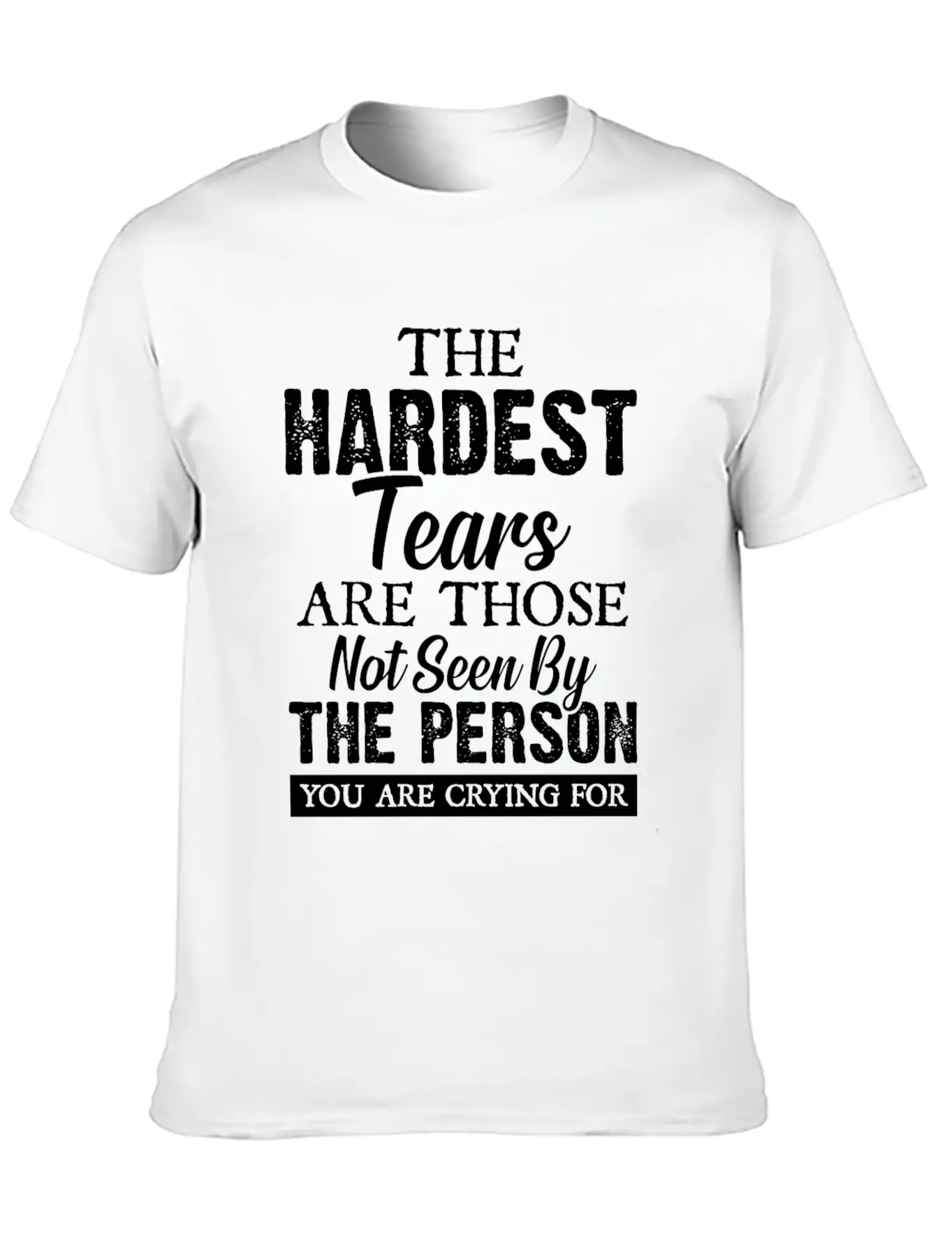 The Hardest Tears Basic Graphic T-Shirt – Daily Comfort In Soft Cotton