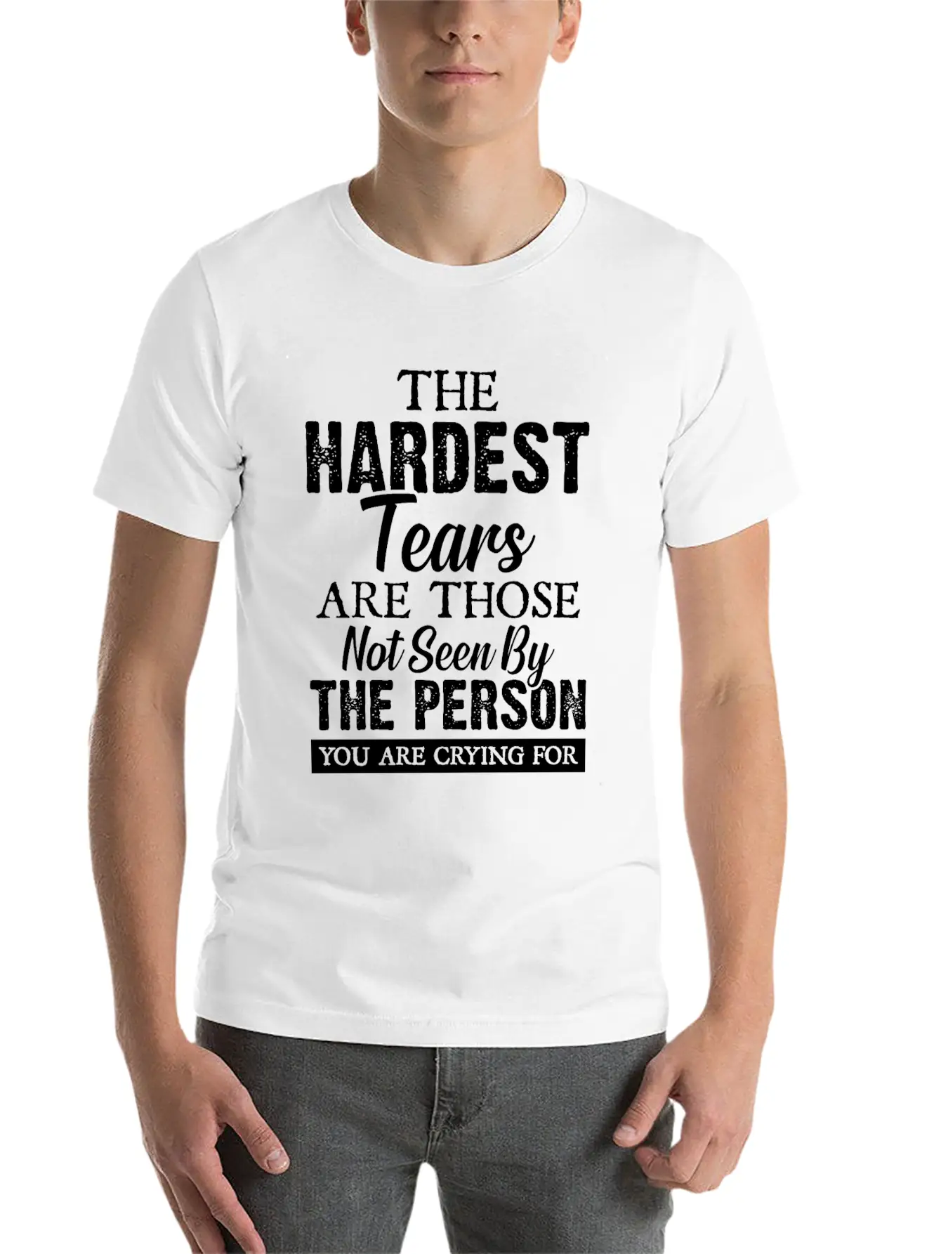 The Hardest Tears Basic Graphic T-Shirt – Daily Comfort In Soft Cotton