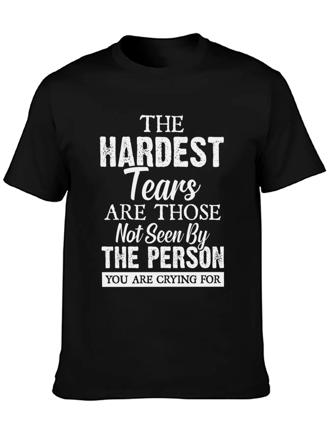 The Hardest Tears Basic Graphic T-Shirt – Daily Comfort In Soft Cotton