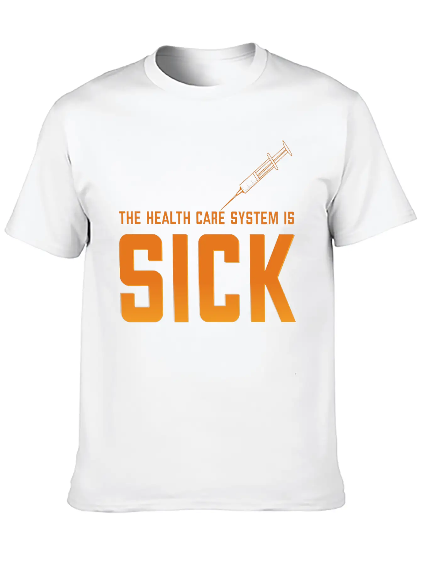 THE HEALTH CARE Unisex Casual T-Shirt – Clean Design For Daily Comfort