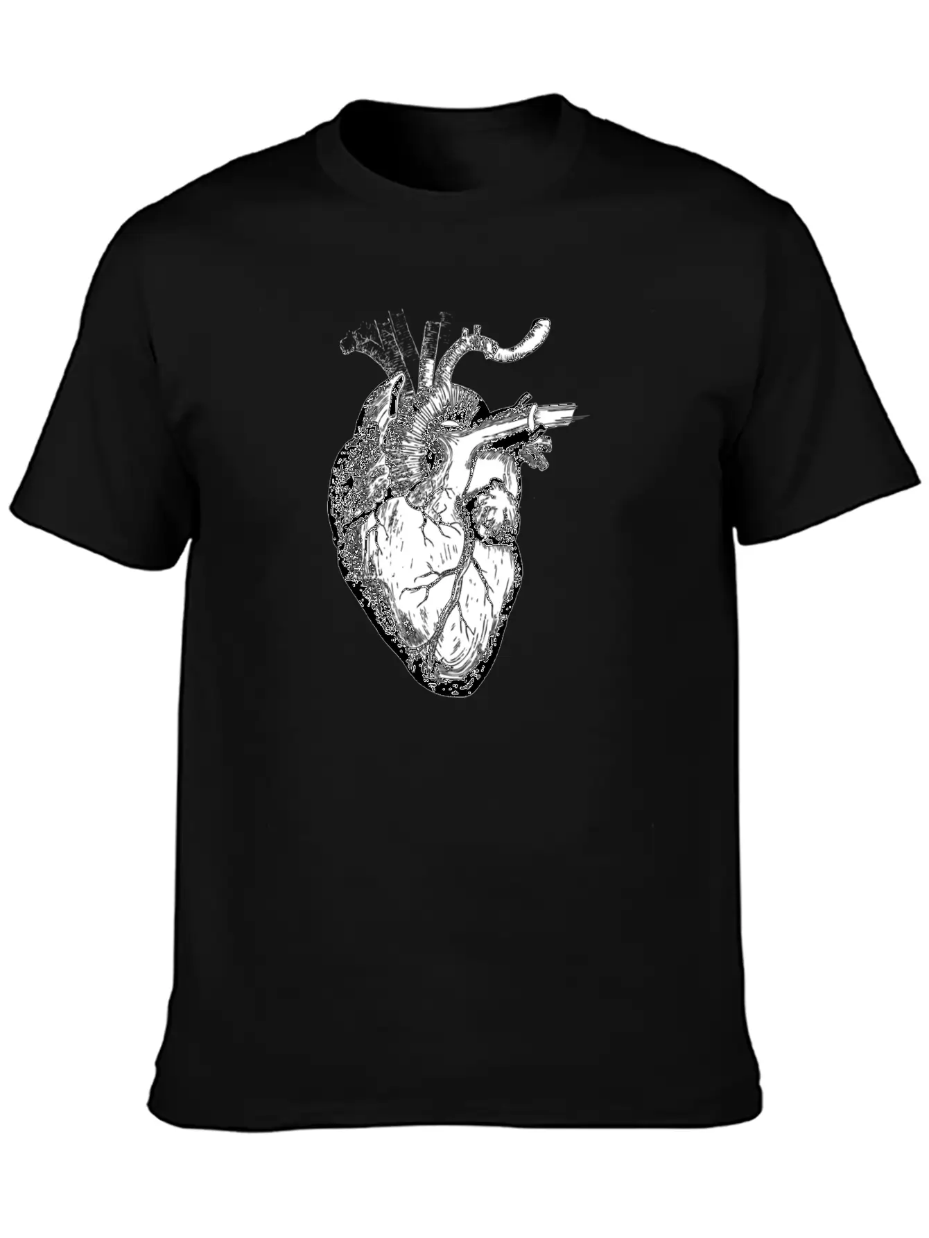 The Human Heart Modern Fit Casual T-Shirt – Clean And Versatile Design